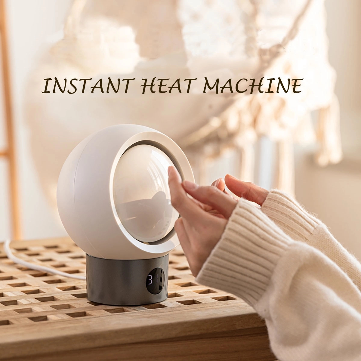 500W Mini Desk Heater For Home & Office 4
