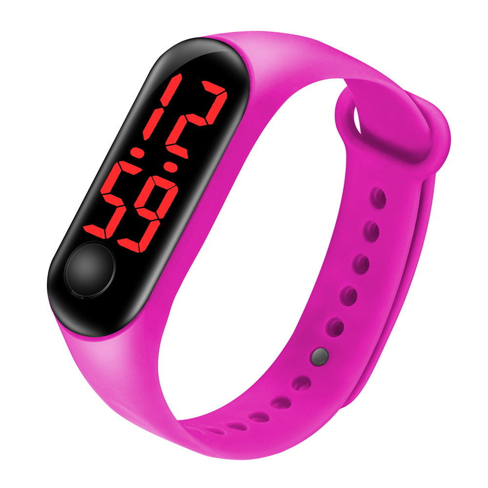Kids LED silicone electronic watch 9