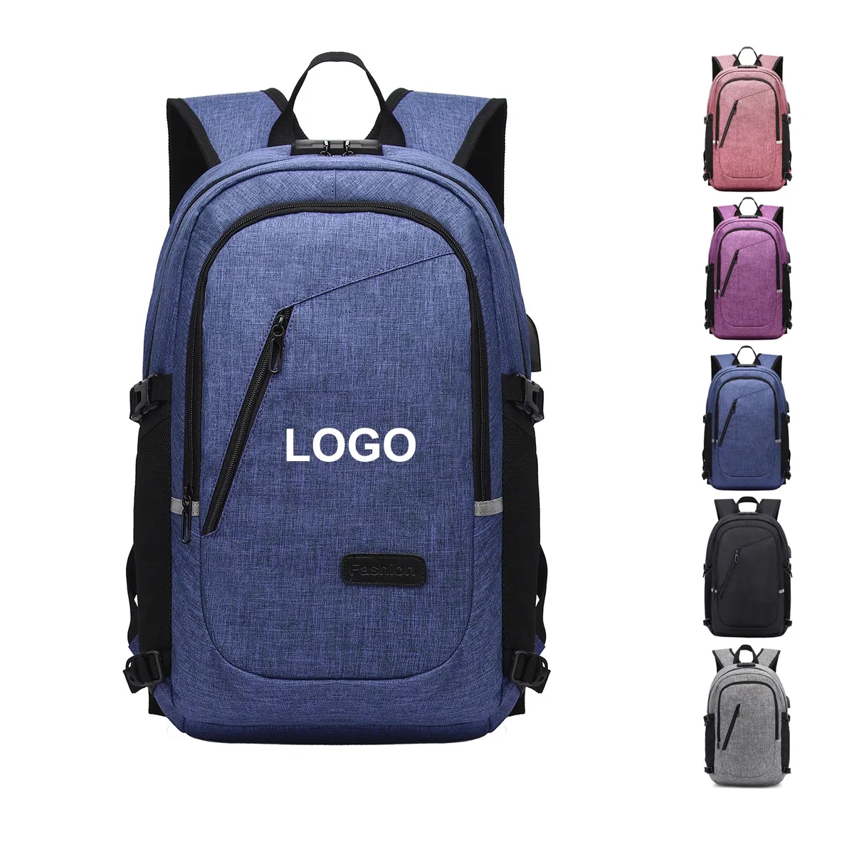 15.6inch Anti-Theft Business Travel Backpack 2