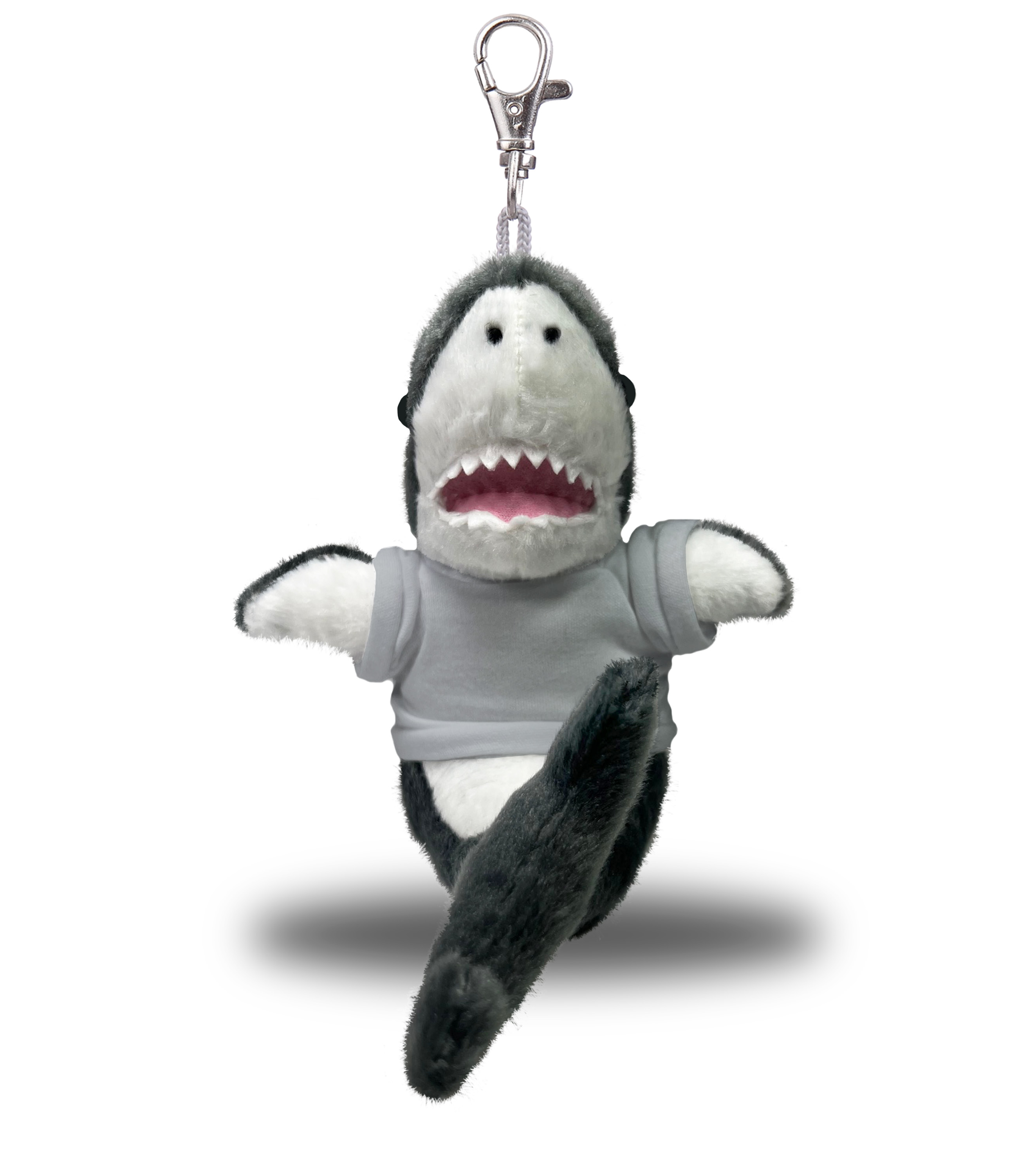 Great White Shark 4" Keychain w/ T-Shirt 4