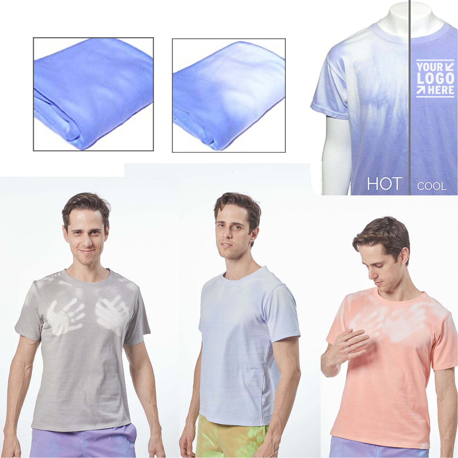Heat Sensitive Color Changing Men's T Shirt 2