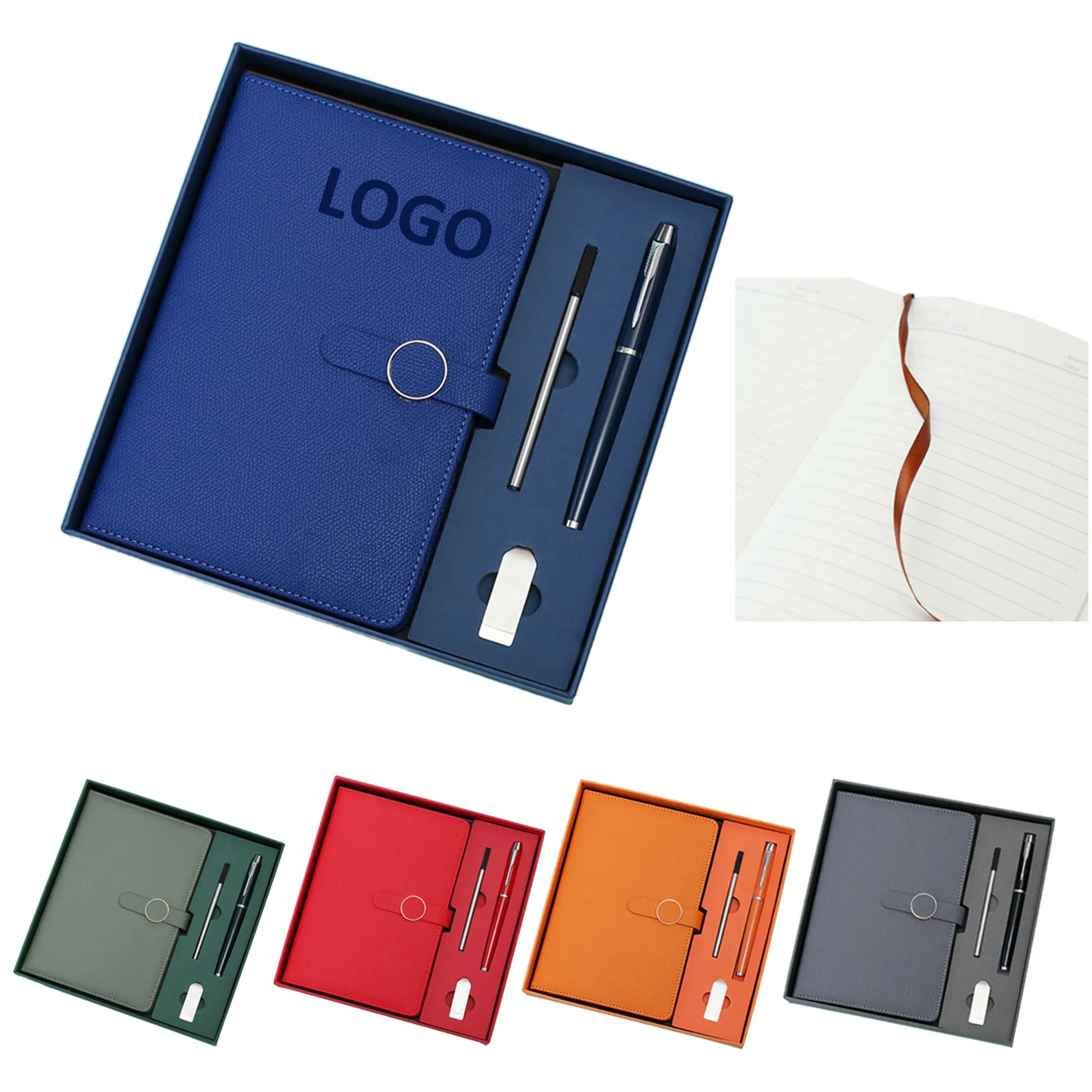 Business A5 Notebook Gift Set With Pen 6