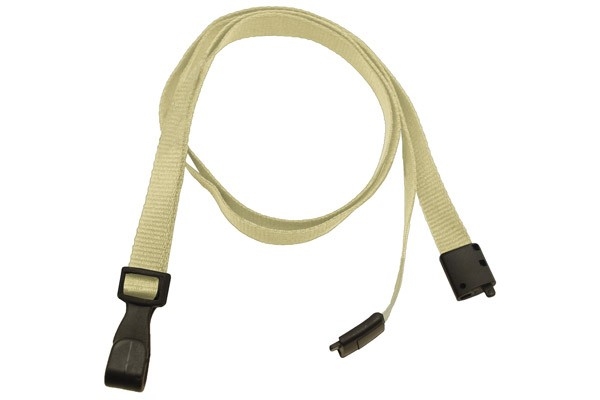 3/8" Recycled PET Lanyard with Breakaway (Plastic J-Hook) 4