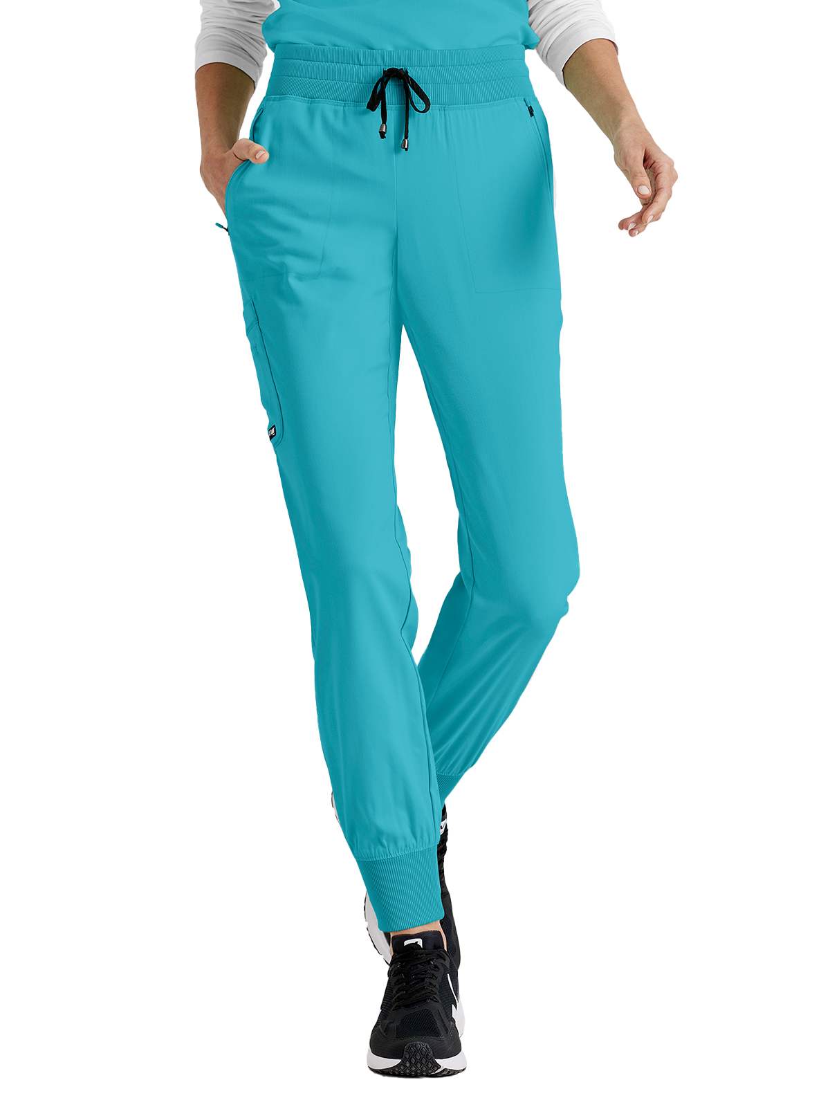 Grey's Anatomy Spandex Stretch - Women's Five-Pocket Eden Jogger Scrub Pant 17
