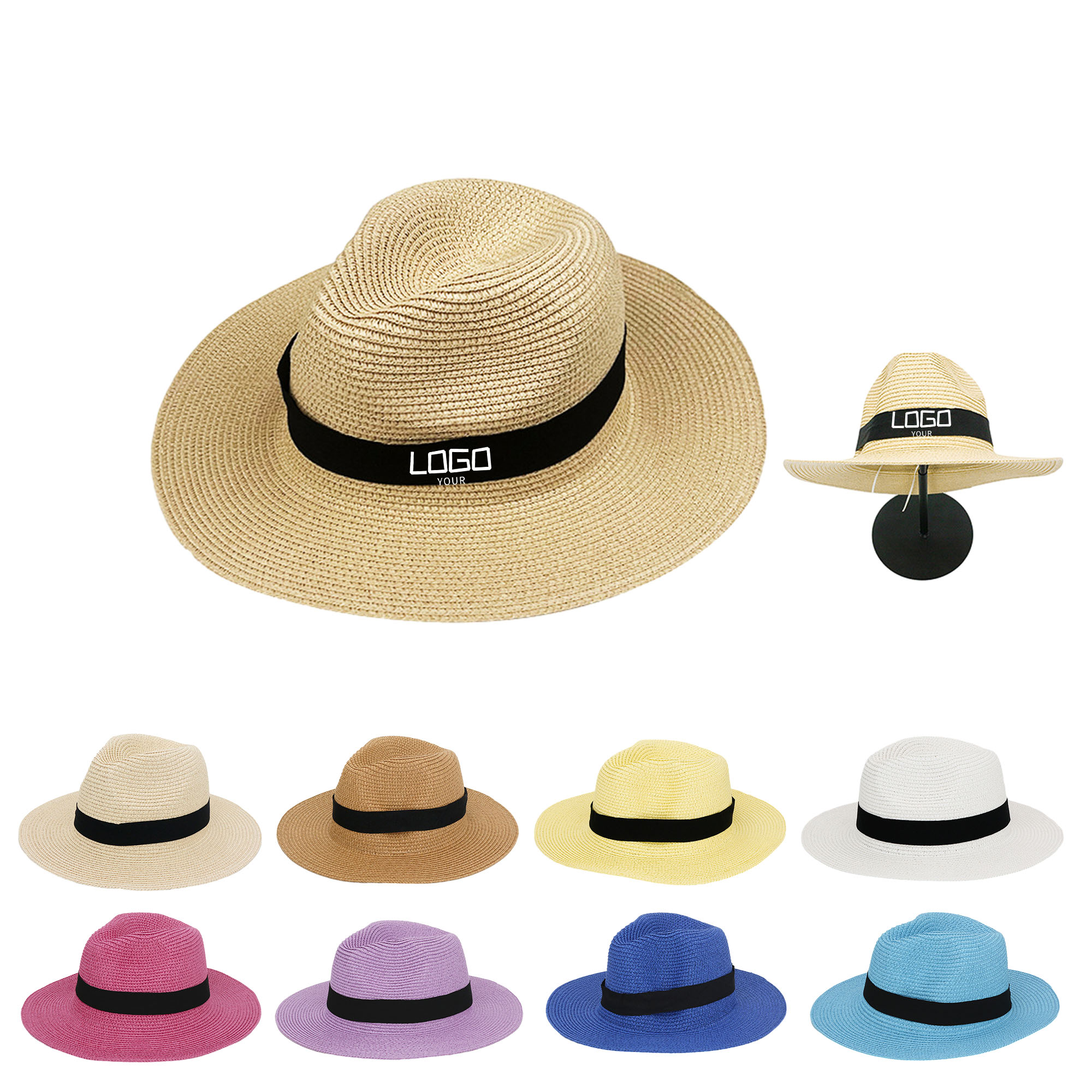 Beach Sun Straw Hat 1