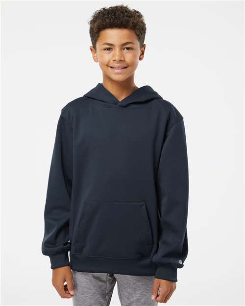 Youth Performance Fleece Hooded Sweatshirt - 2454 36
