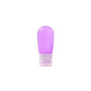 80ml Silicone Round Tube Travel Bottle With Flip Up Lid 14