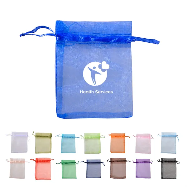 5"X7" Organza Drawstring Pouch