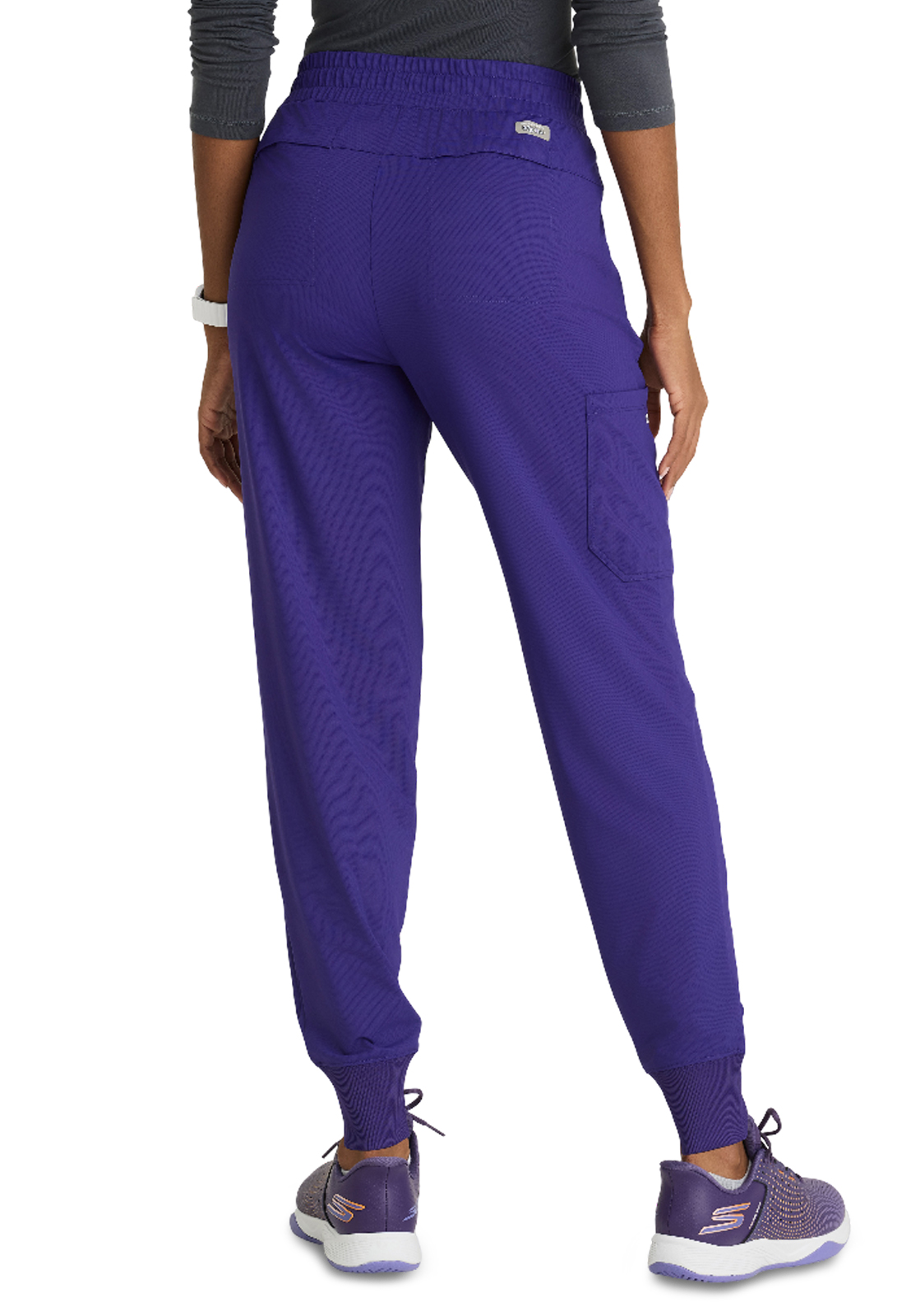 Skechers Slip-Ins - Women's Five-Pocket Ribbed Cuff Pace Jogger Scrub Pant 9
