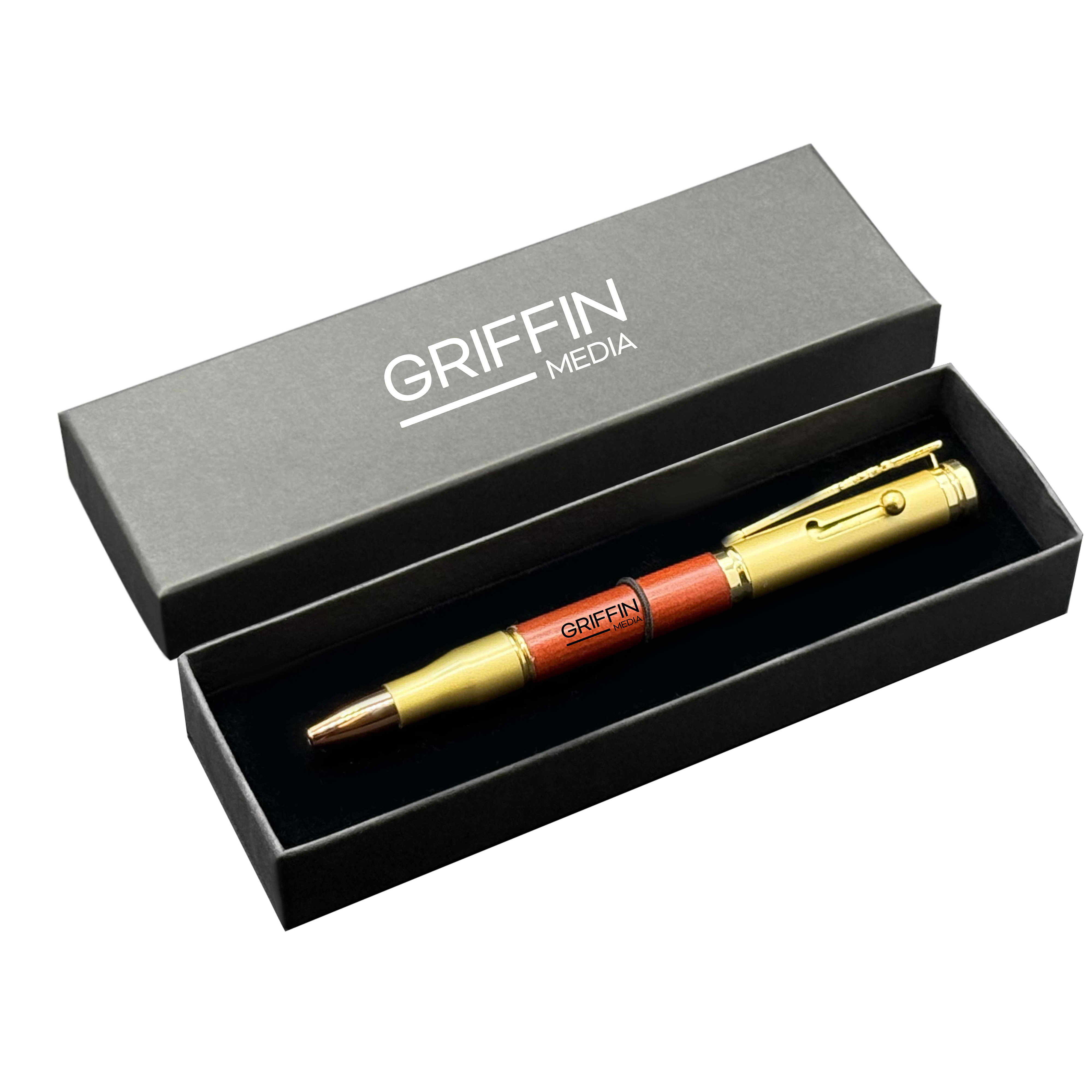 Single Pen Set Cardboard Box with Bullet-III Pens 3