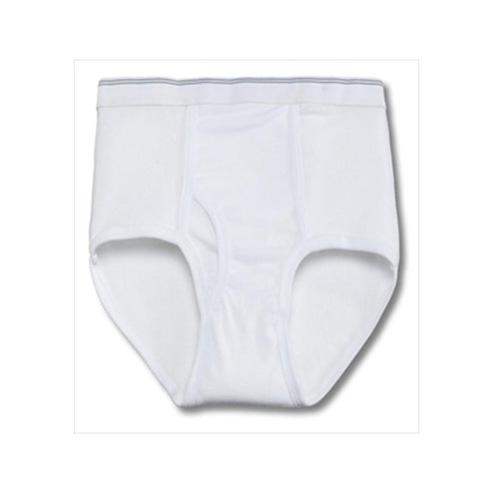 Cotton Plus Men's Briefs - White 5X 2