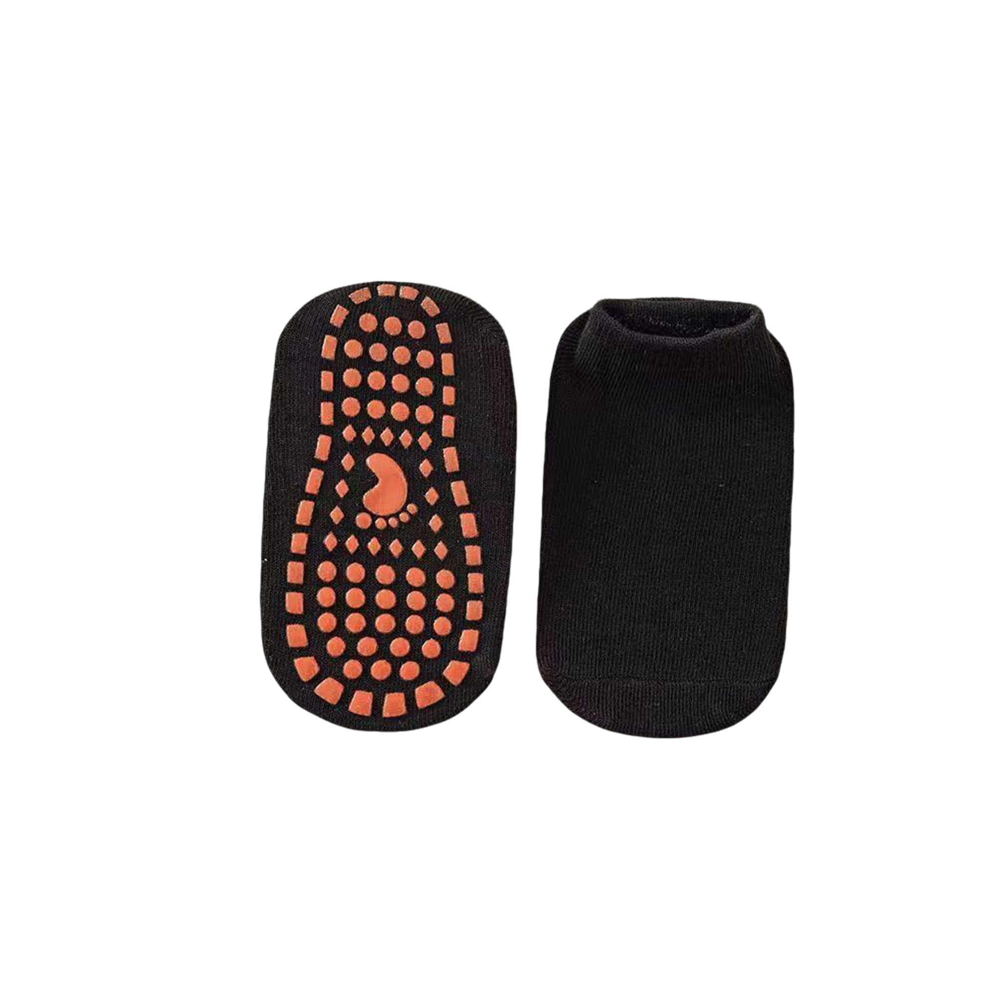 Non Slip Grip Pilates Yoga Sock 8.25" Length Adult Size 7