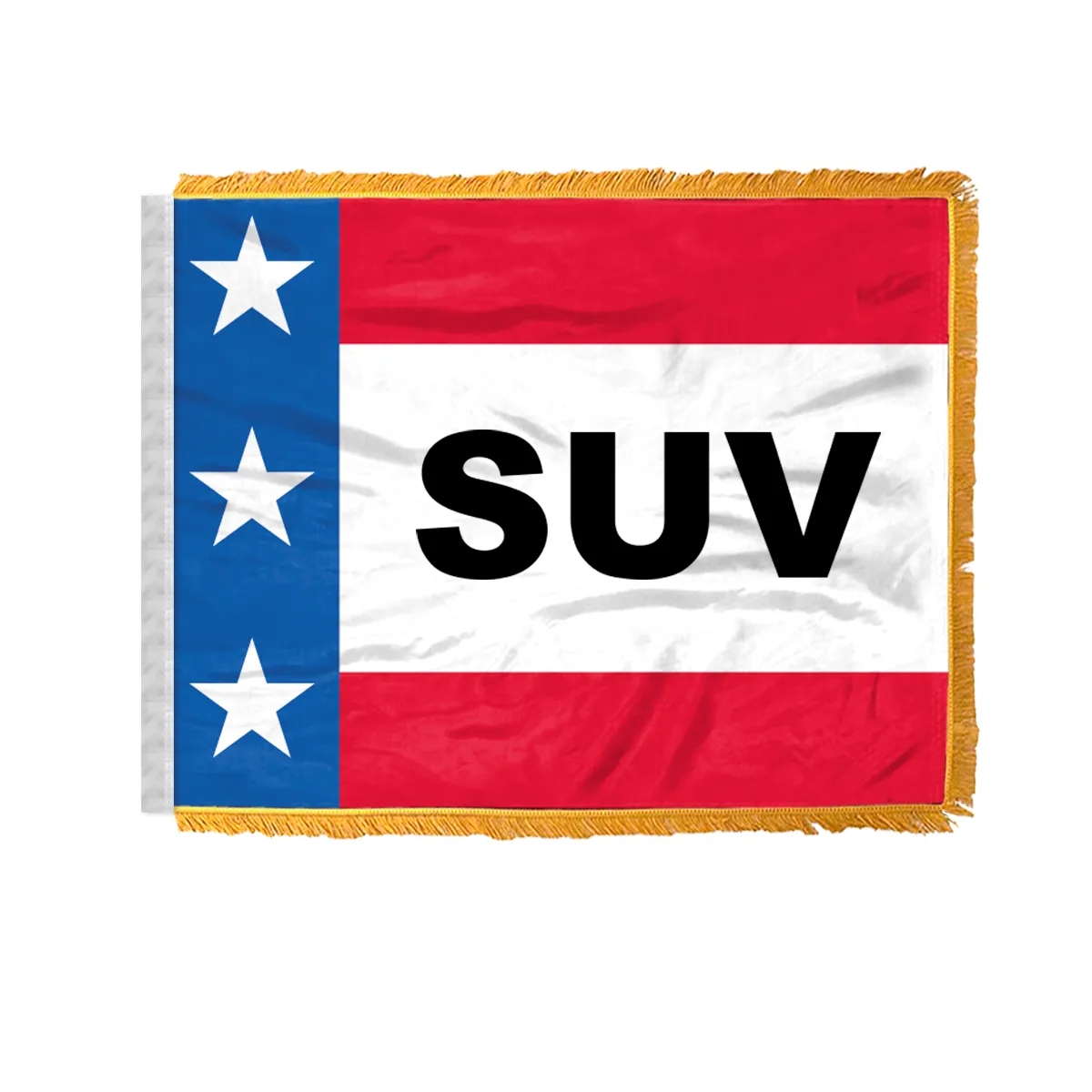 12" x 18" Patriotic Message Antenna Flag 2