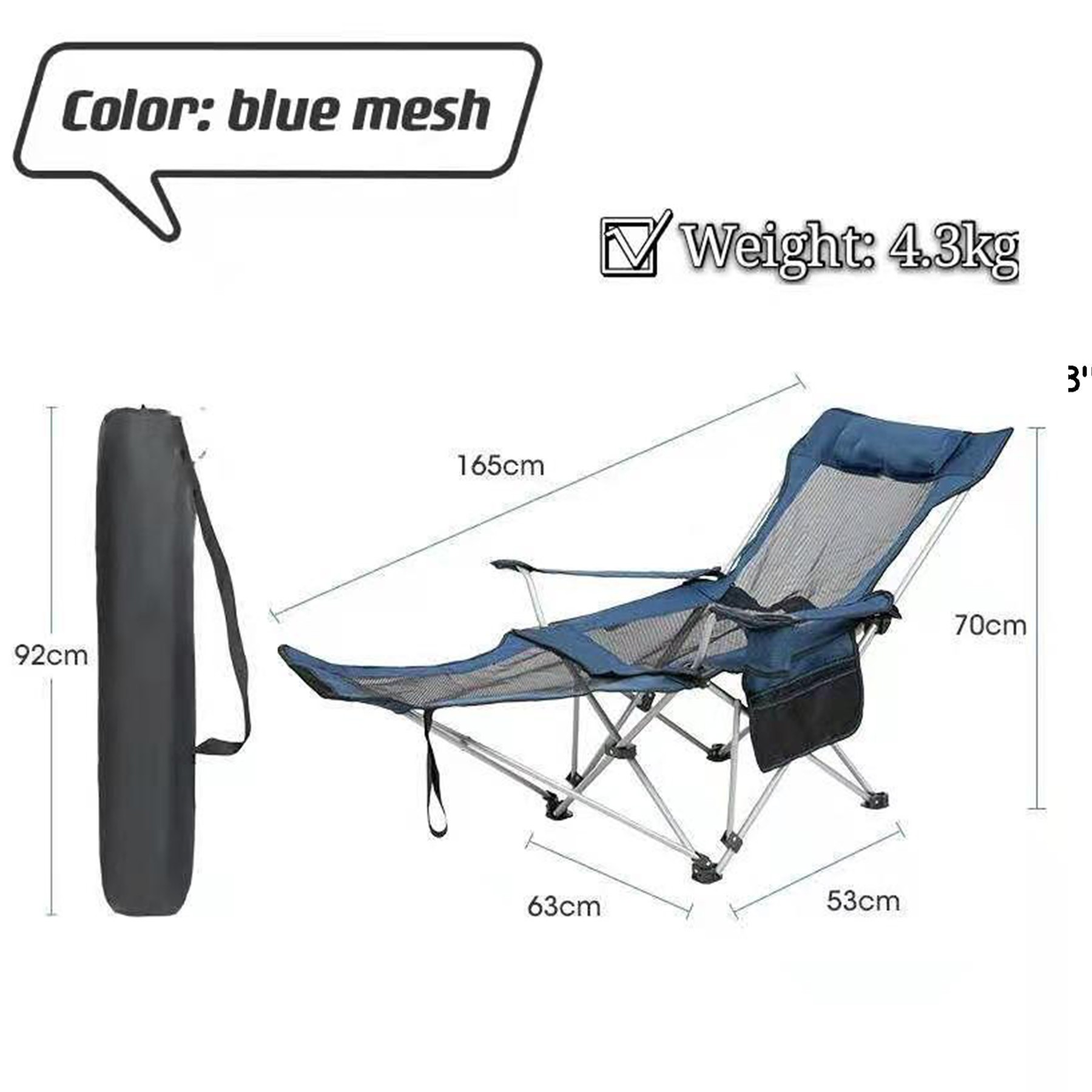 Reclining Camping Chair 2