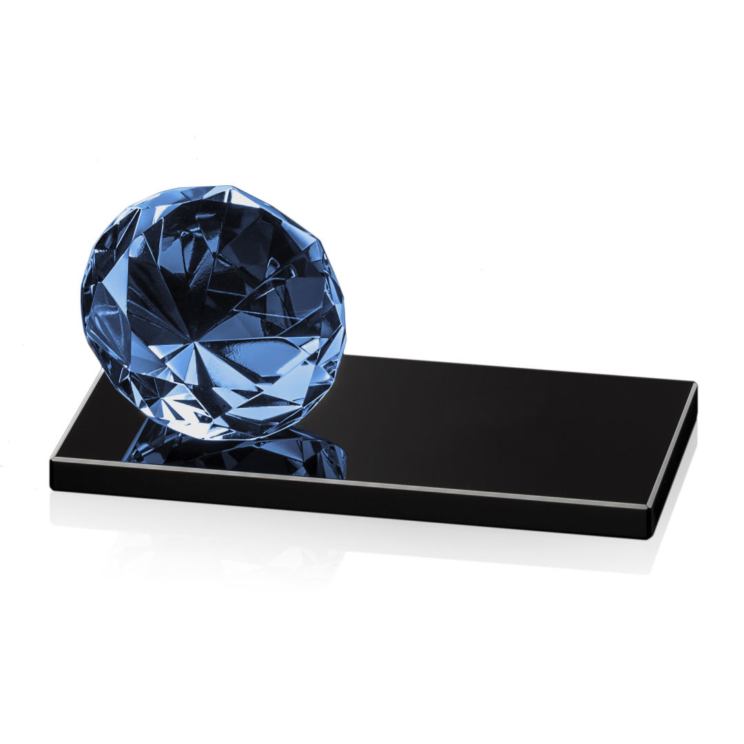 Gemstone Award on Black - Sapphire 13
