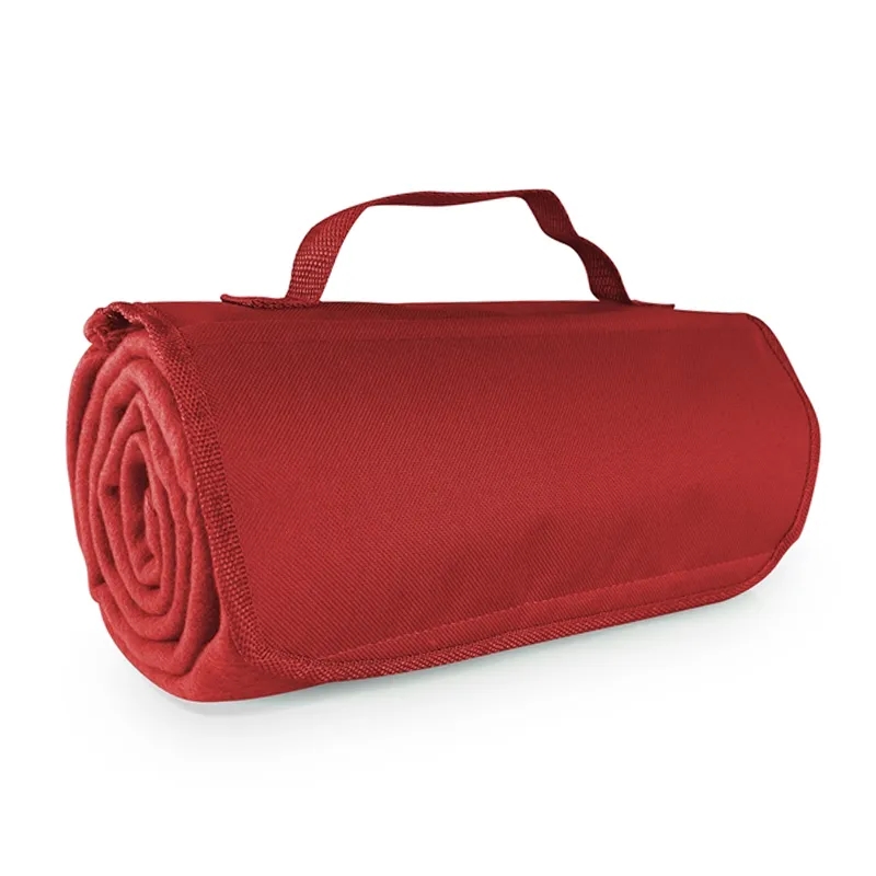 Fleece Roll-Up Blanket With Pocket Flap 4