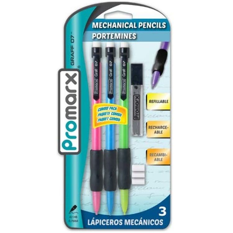 Mechanical Pencils - Assorted 3 Pack 2