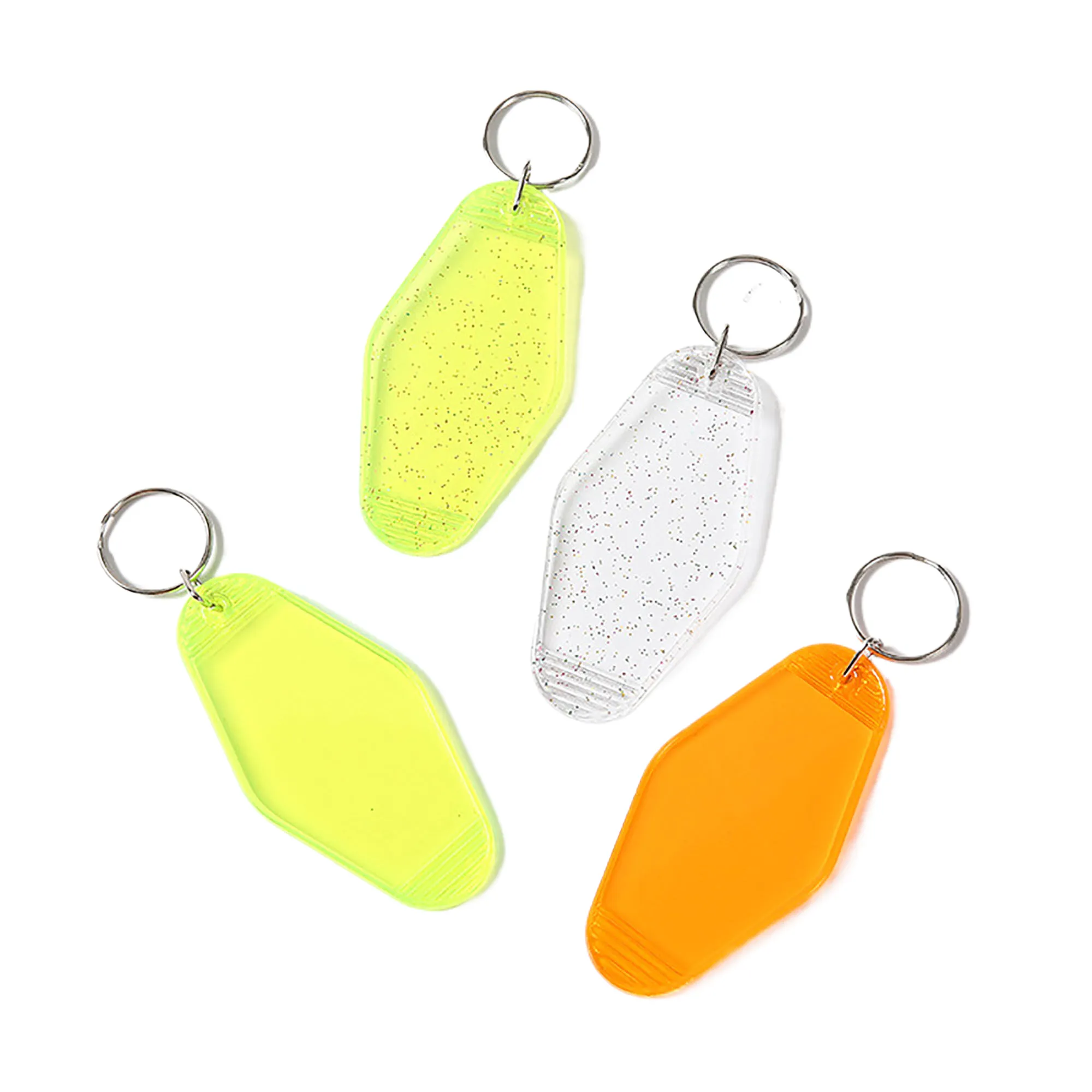Small Mini Vintage Hotel KeyChain 3