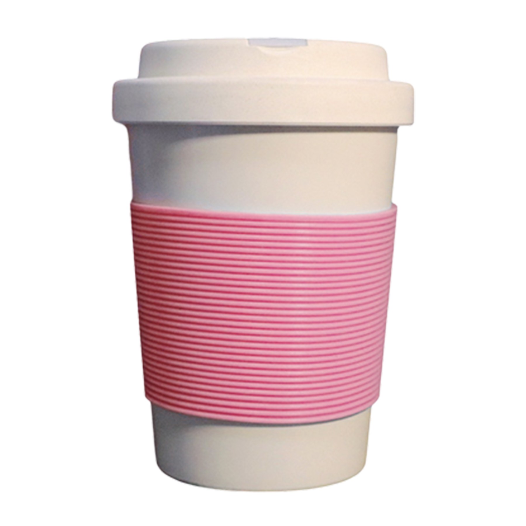 350Ml/12 Oz. Bamboo Fiber Reusable Coffee Cup 6