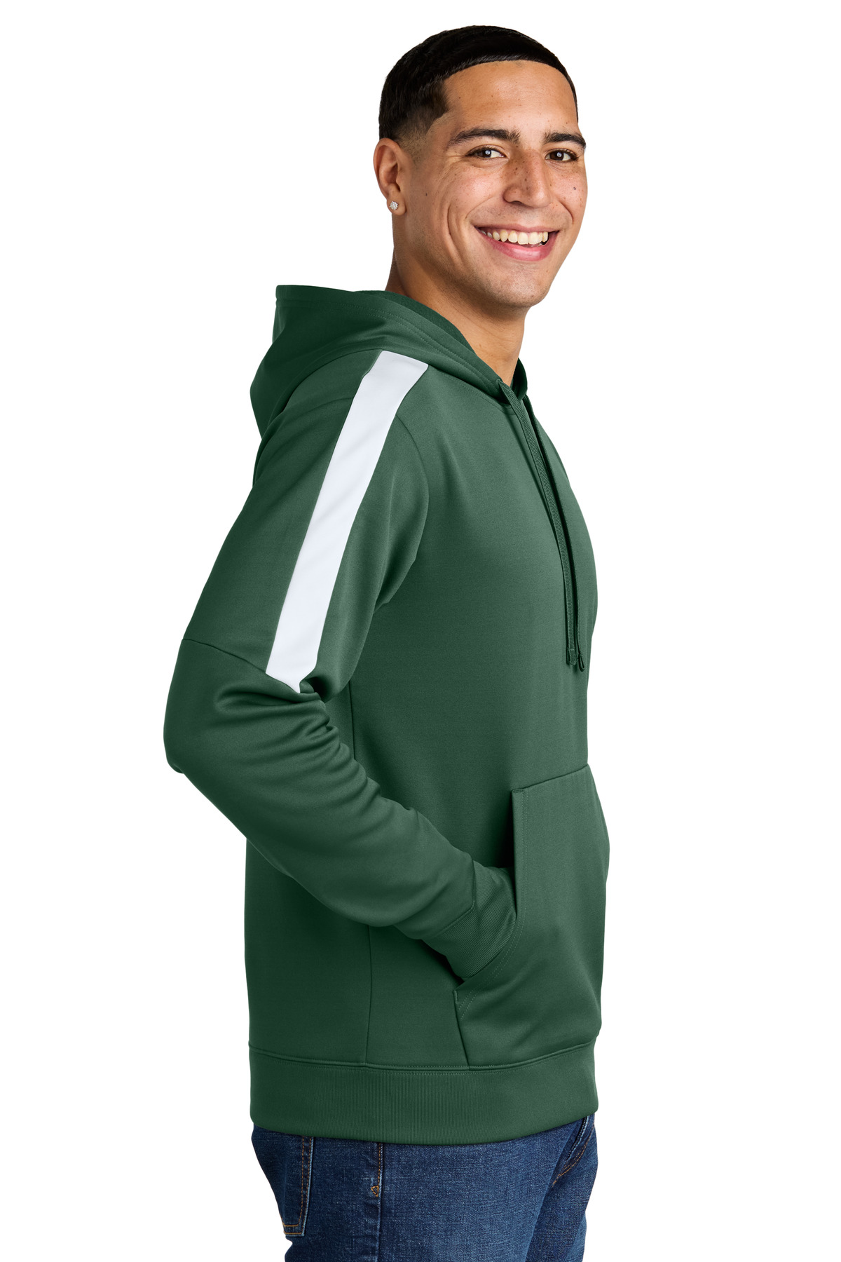 Sport-Tek Sport-Wick Fleece United Pullover Hoodie ST255, custom hoodie or sweatshirt with logo imprint 7