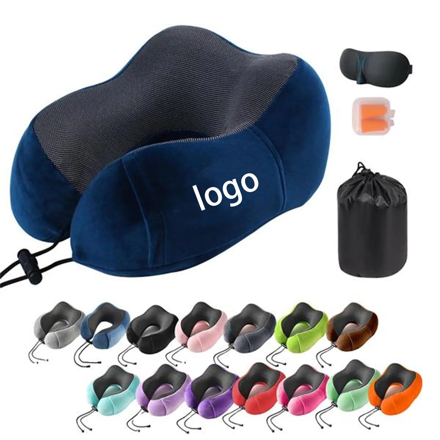 Travel Neck Pillow & Accessories Kit 2