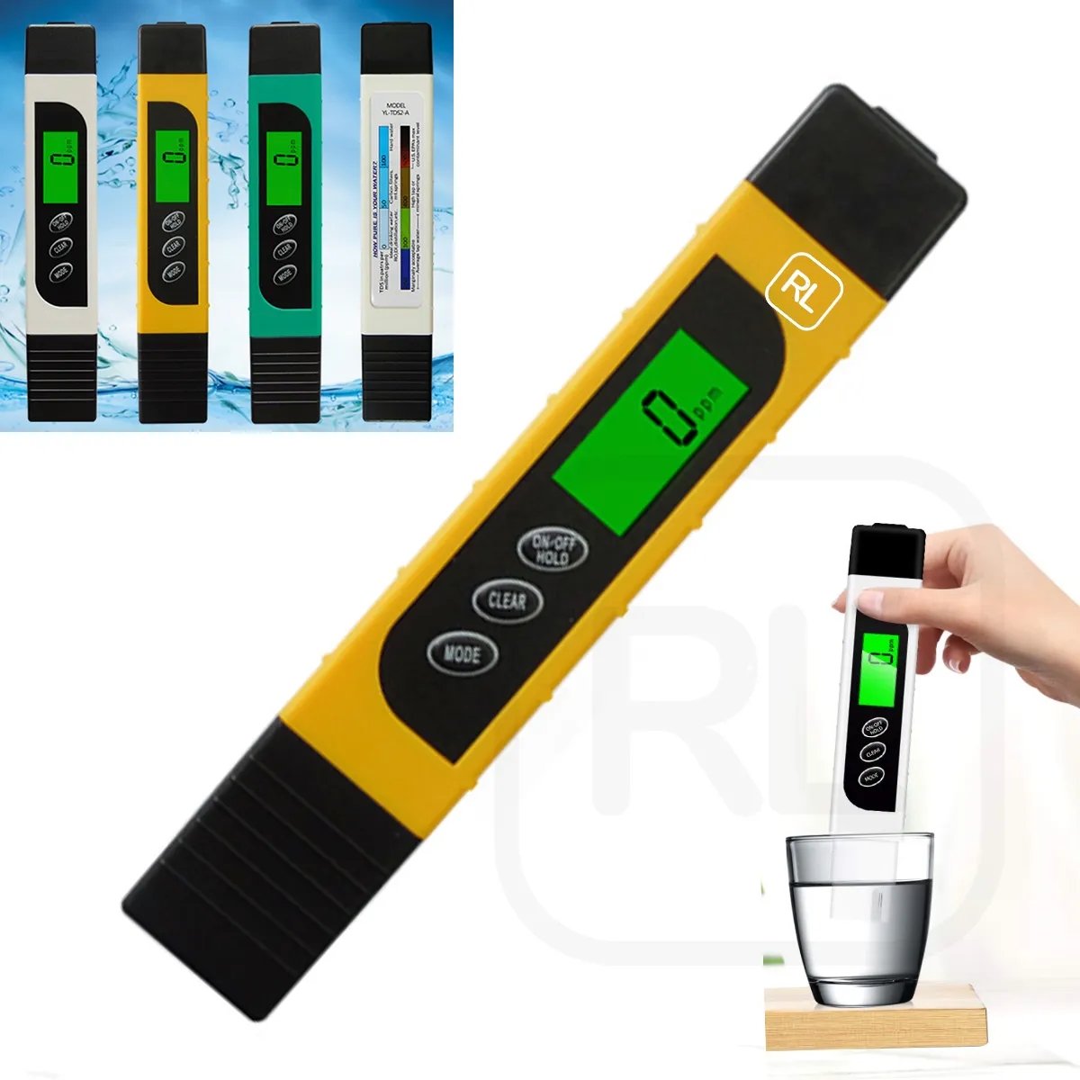 Portable 3 in 1 Digitial Water Quality Tester 3