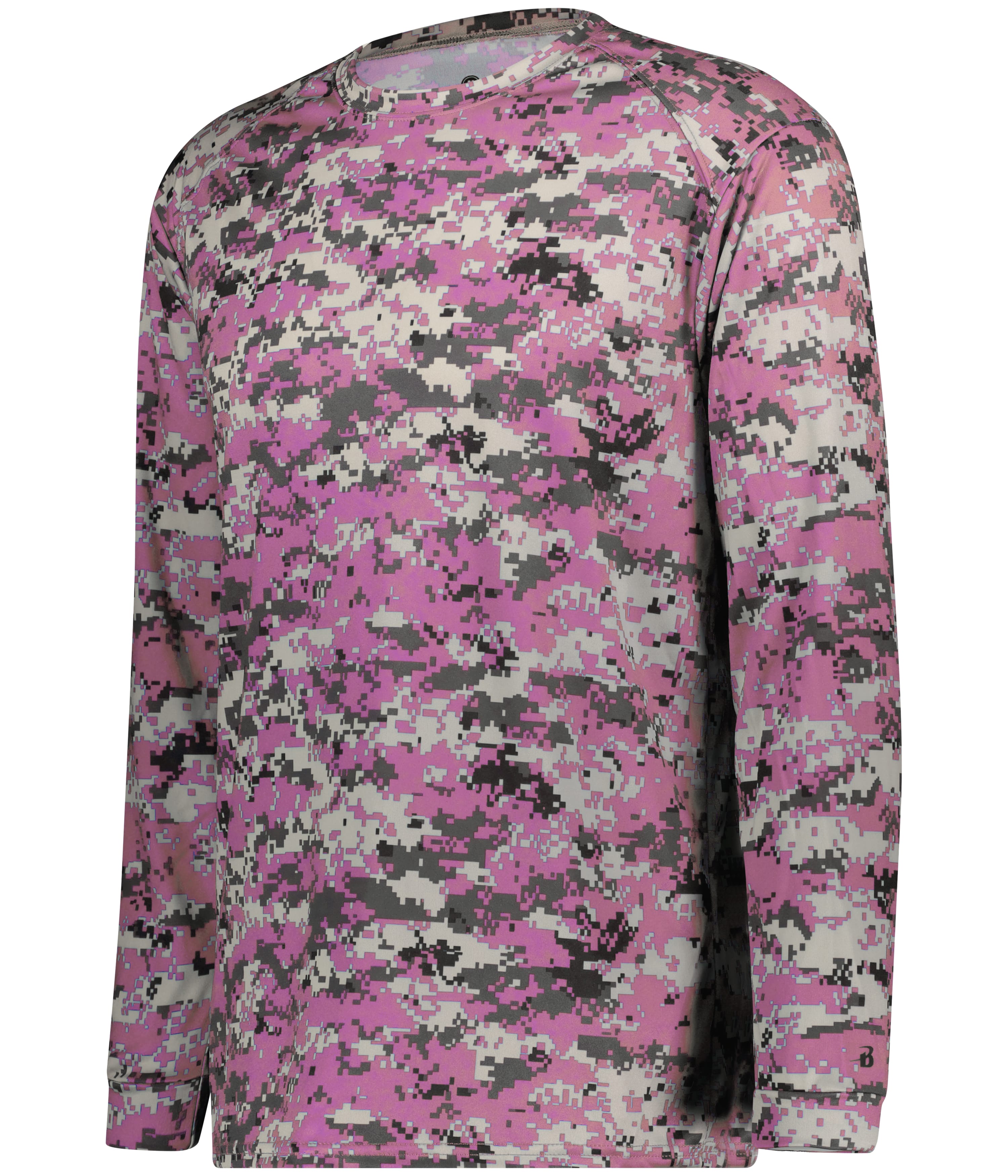 Digital Long Sleeve Tee, custom t-shirt with logo imprint 9