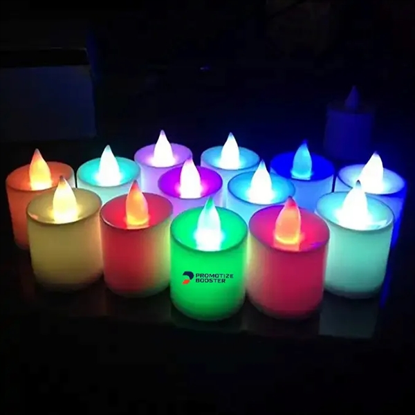 Light Up LED Glitter Candle