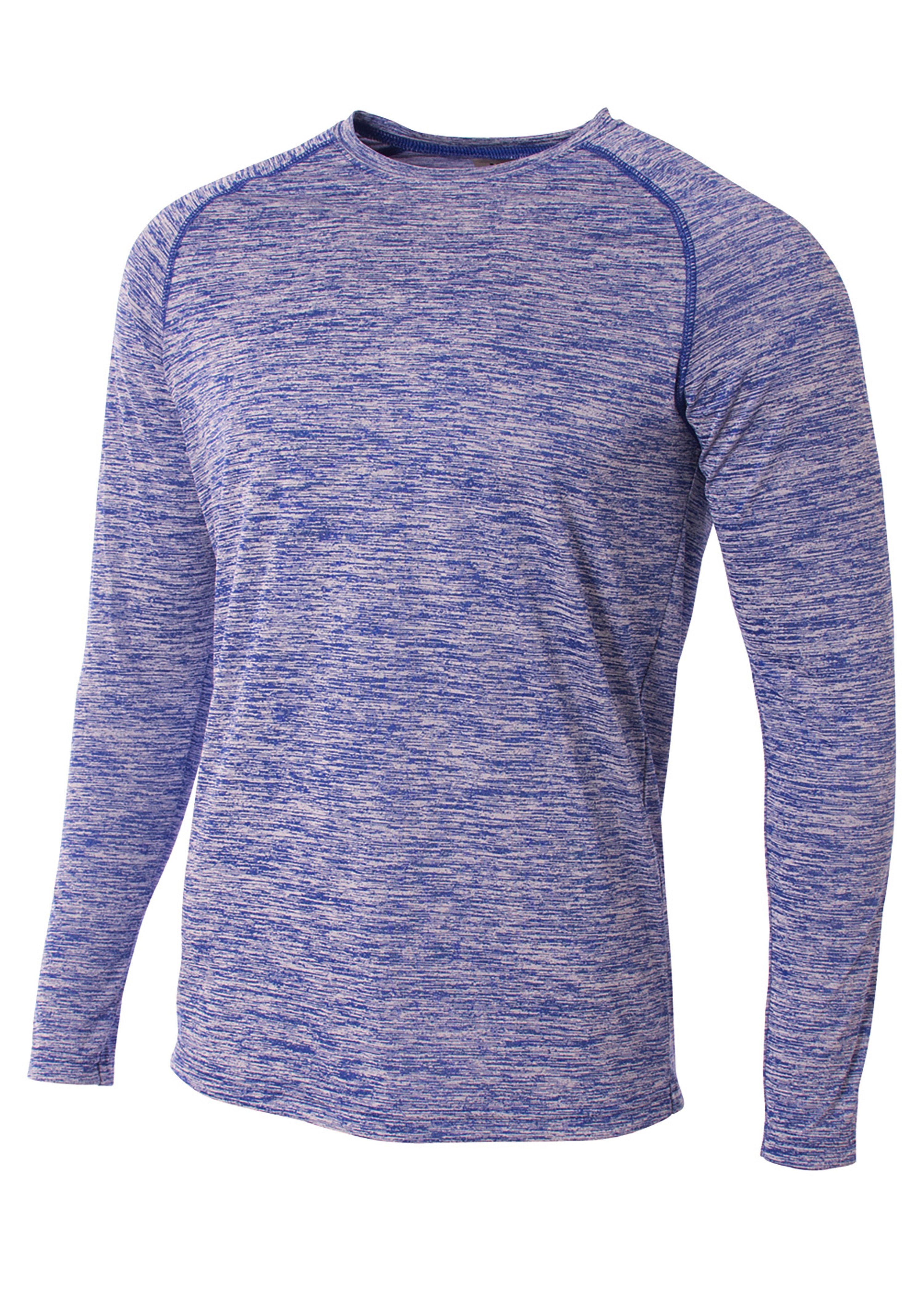 A4 Long Sleeve Raglan Space Dye 4