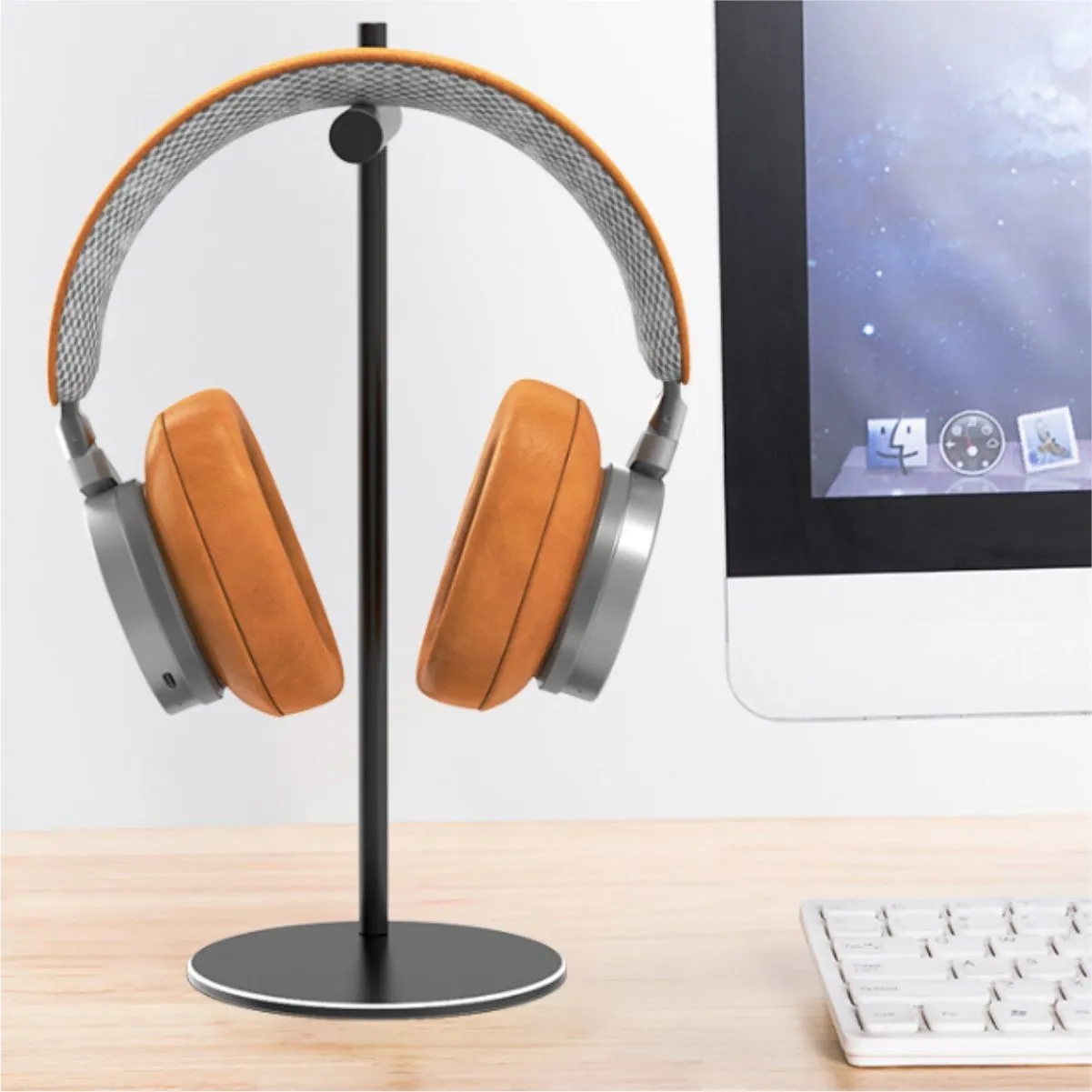 Aluminum Headphone Stand With Weighted Base 7