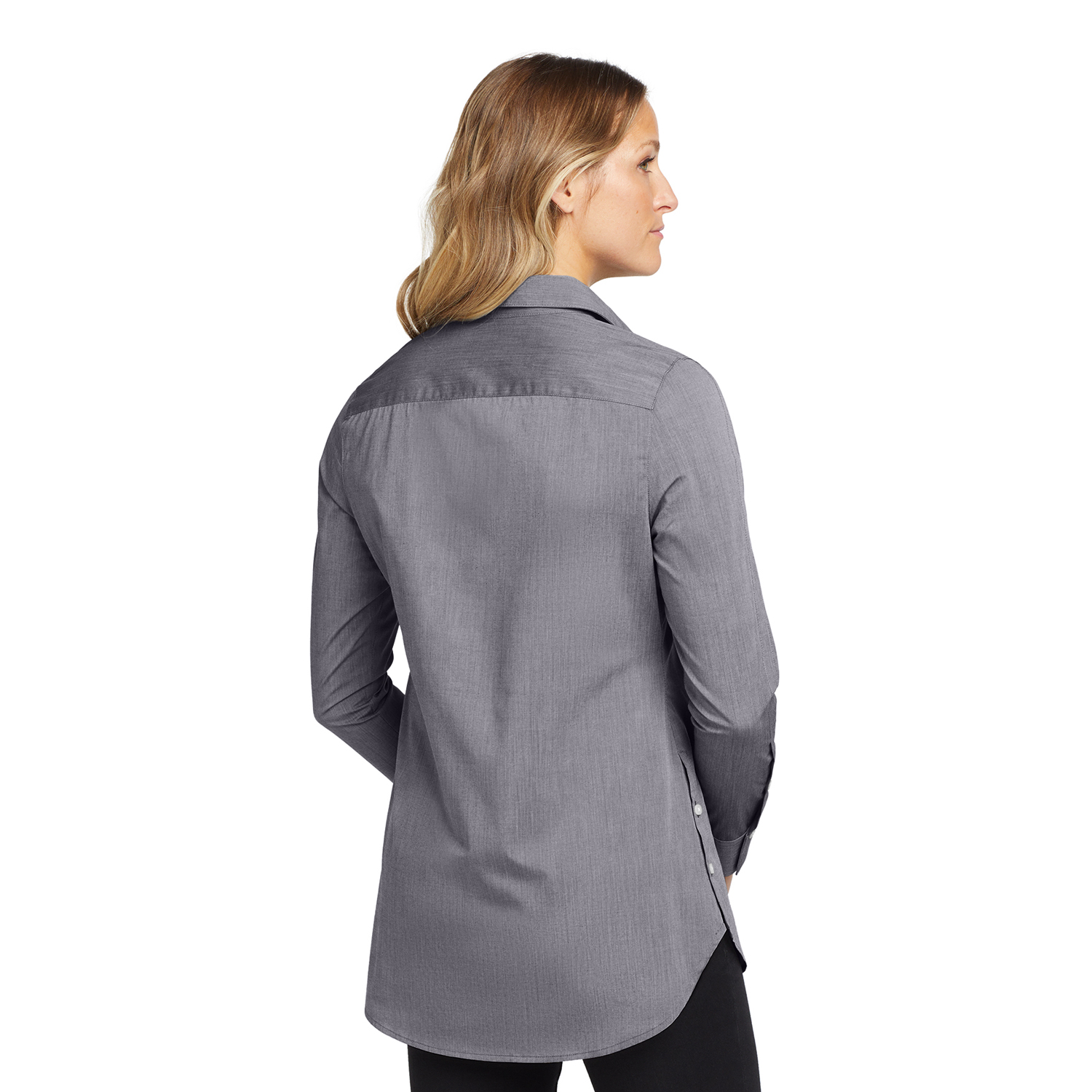 OGIO® Ladies Long Sleeve Buttoned-Up Shirt 4