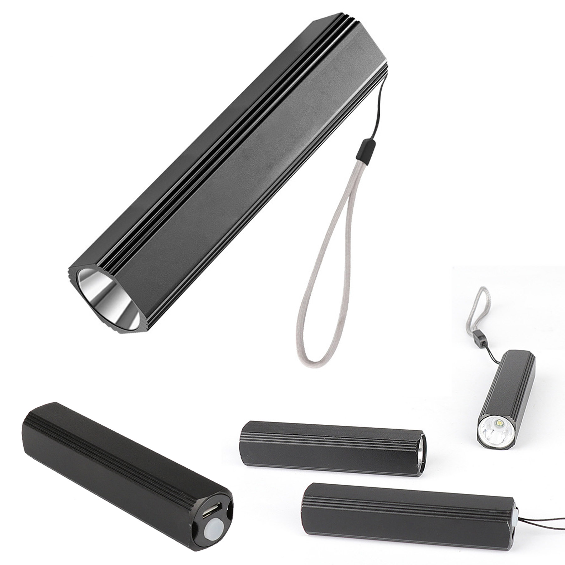 Mini USB Charging Bright Flashlight/LED light 2