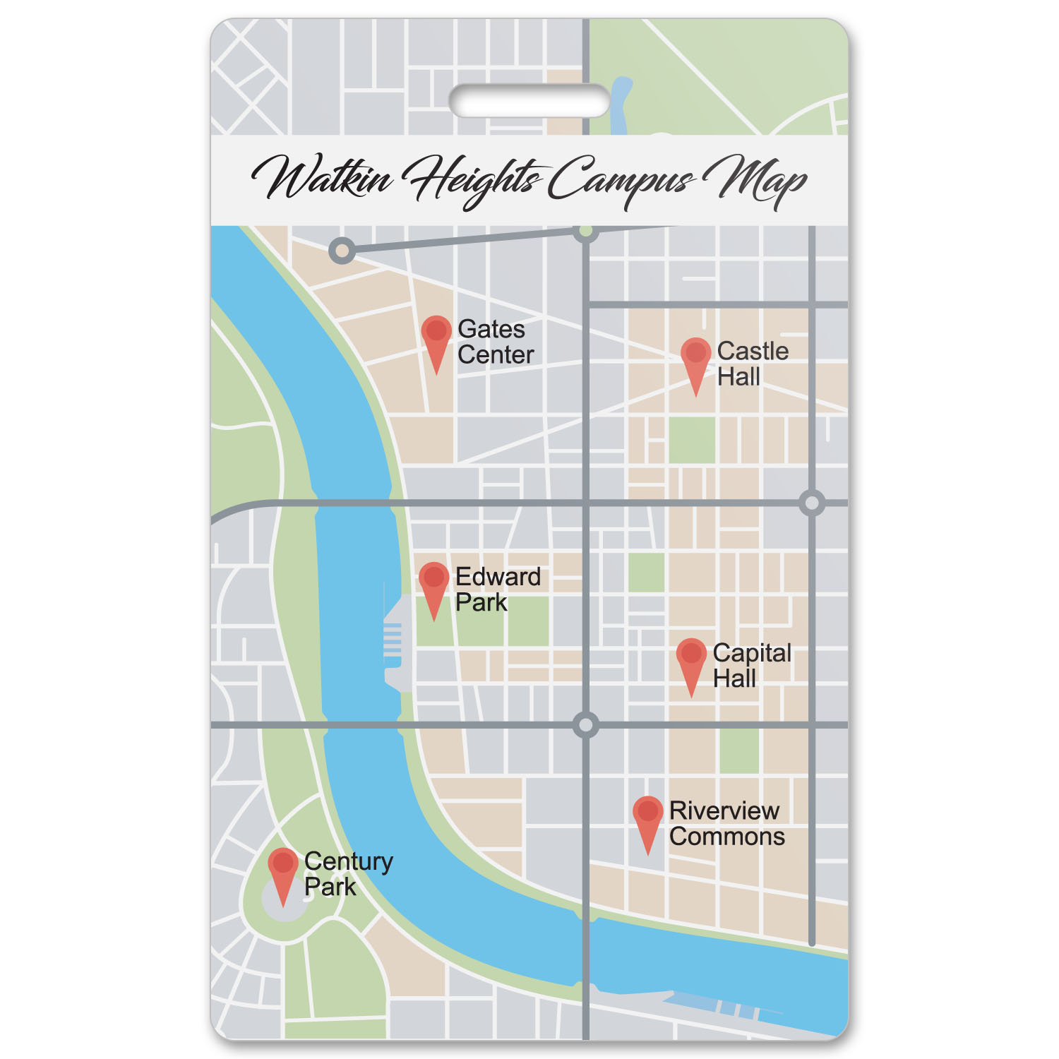 Full Color ID Badge - 2-1/2" x 4.25" 2