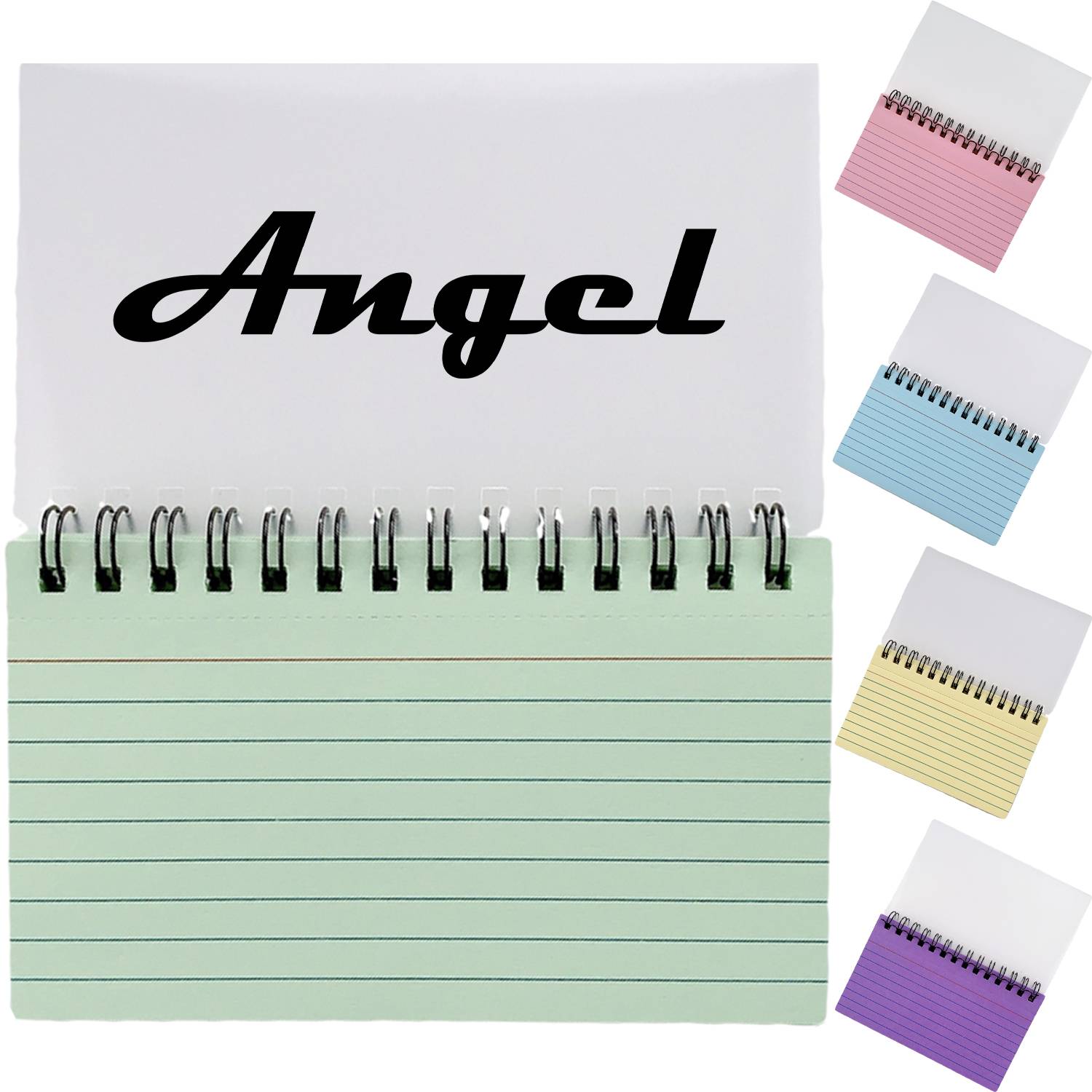 50 Sheets Tearable Spiral Bound Lined Index Cards 1