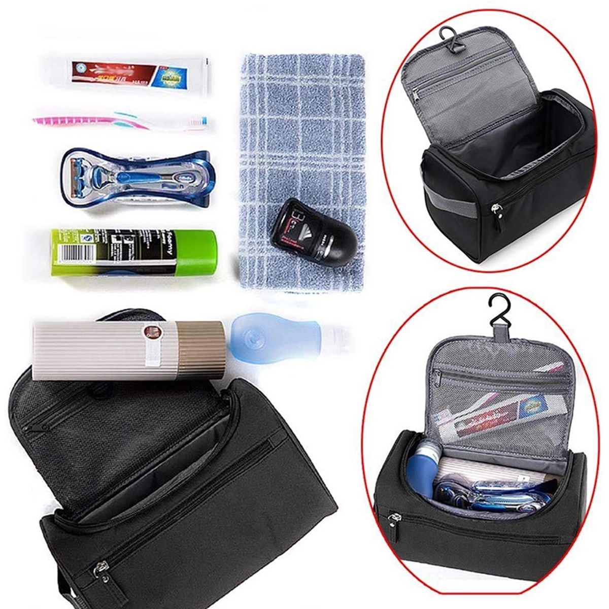 Travel Hanging Toiletry Bag 2