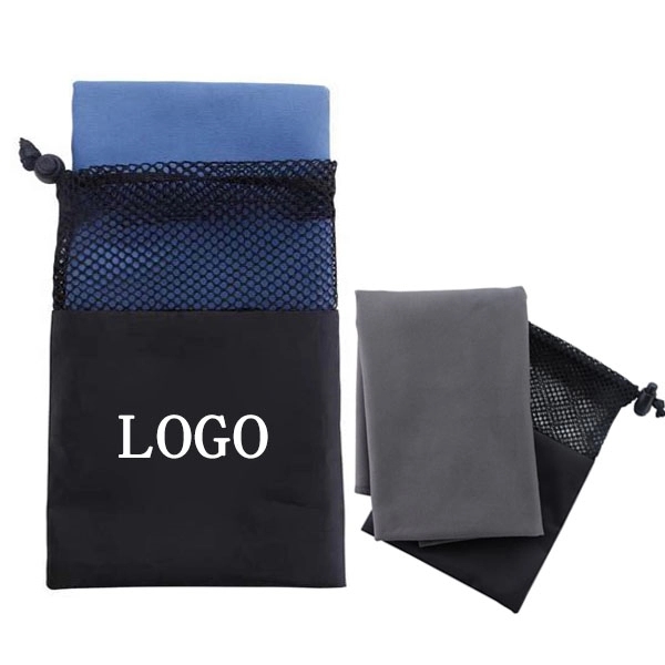 Sport Towel in Mesh Bag 2