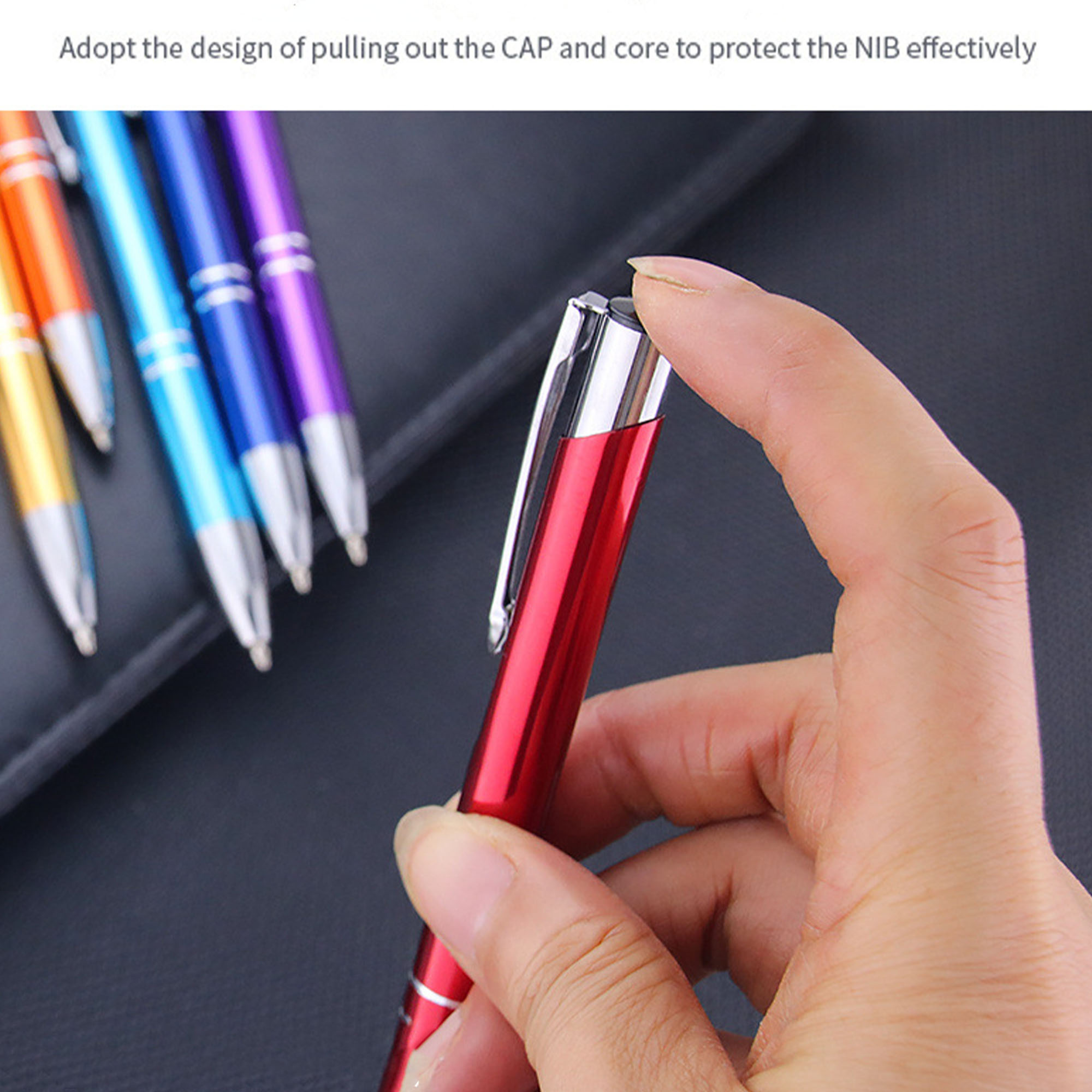 Metal Aluminum Ballpoint Pen 6