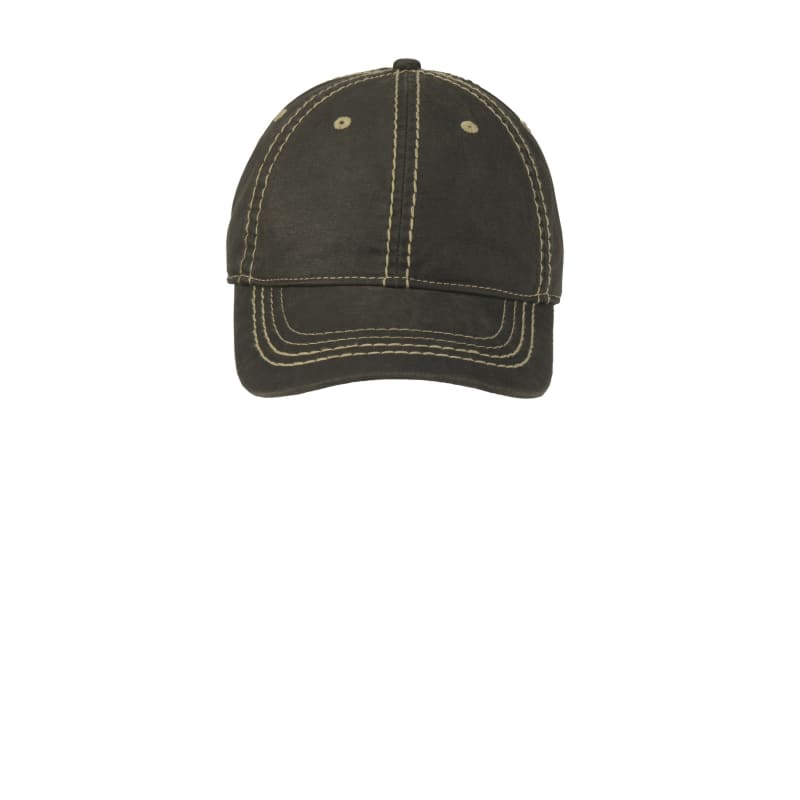 Port Authority Pigment Print Distressed Cap. 4