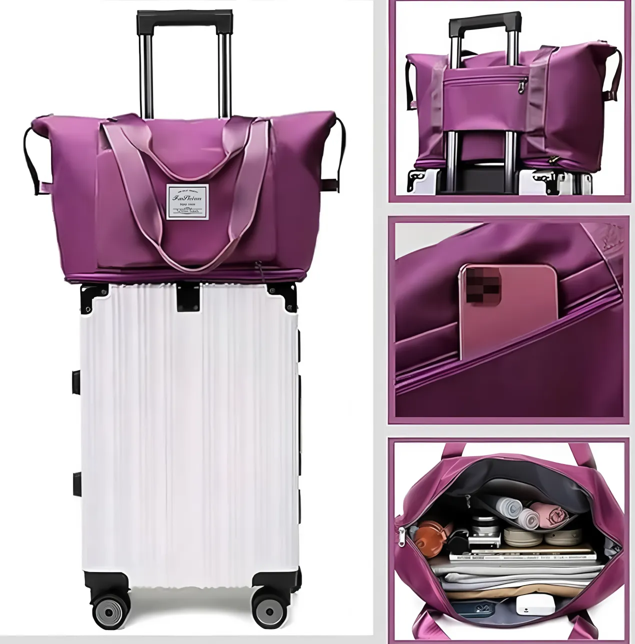 Foldable Waterproof Travel Duffel Bag 8