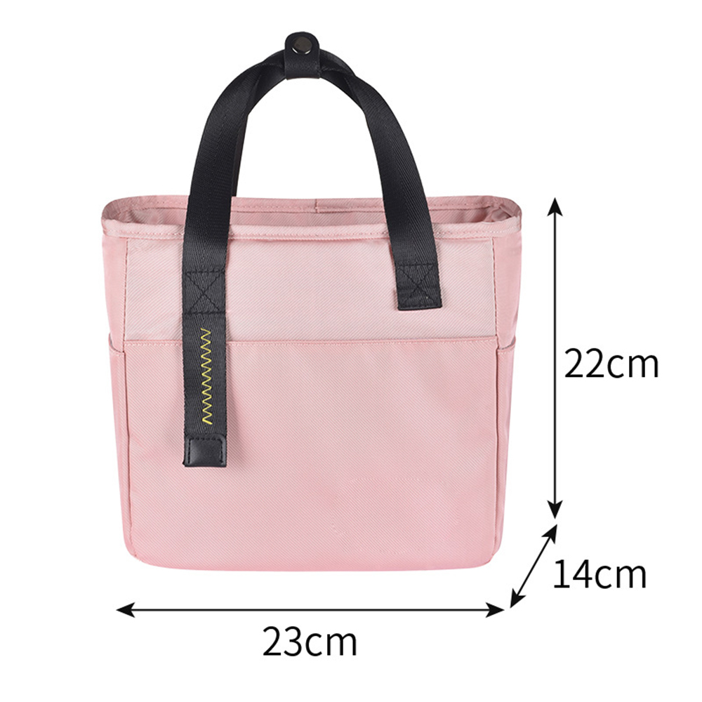 Nylon Portable Zipper Thermal Oxford Lunch Bags 5