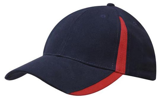 Brushed Heavy Cotton with Inserts on the Peak & Crown 9
