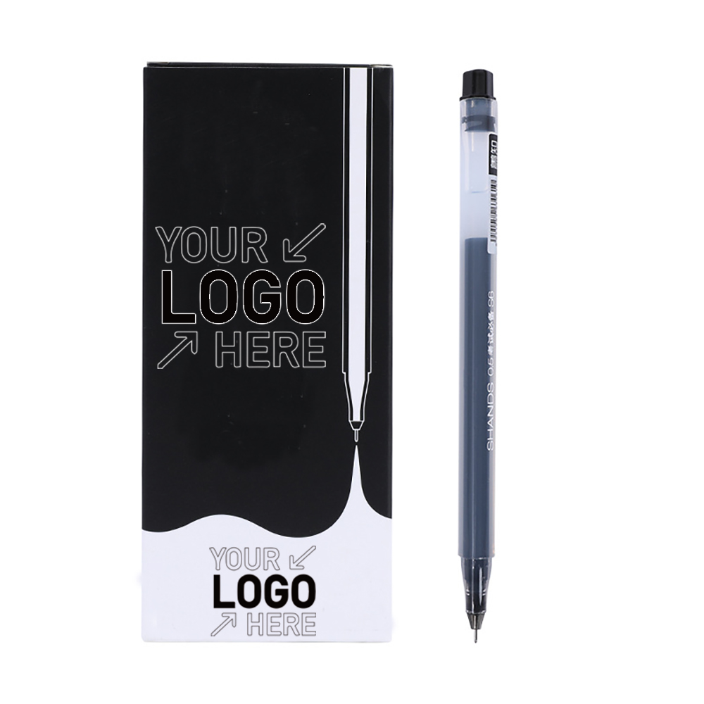 12 pcs Triangular rod large capacity gel pen