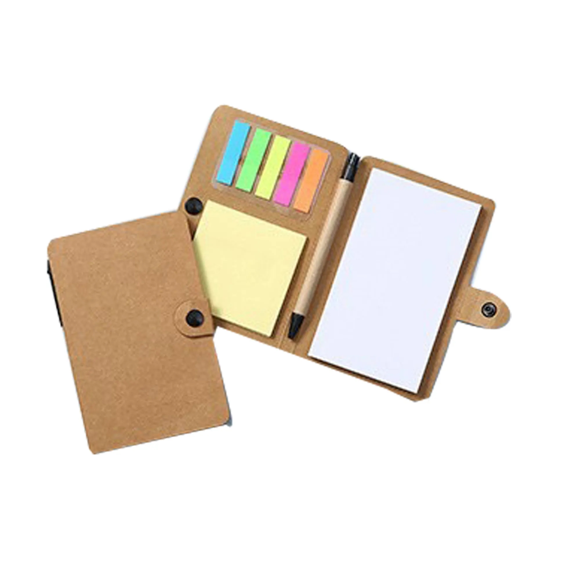 Custom Sticky Note With Pen 100pcs 5