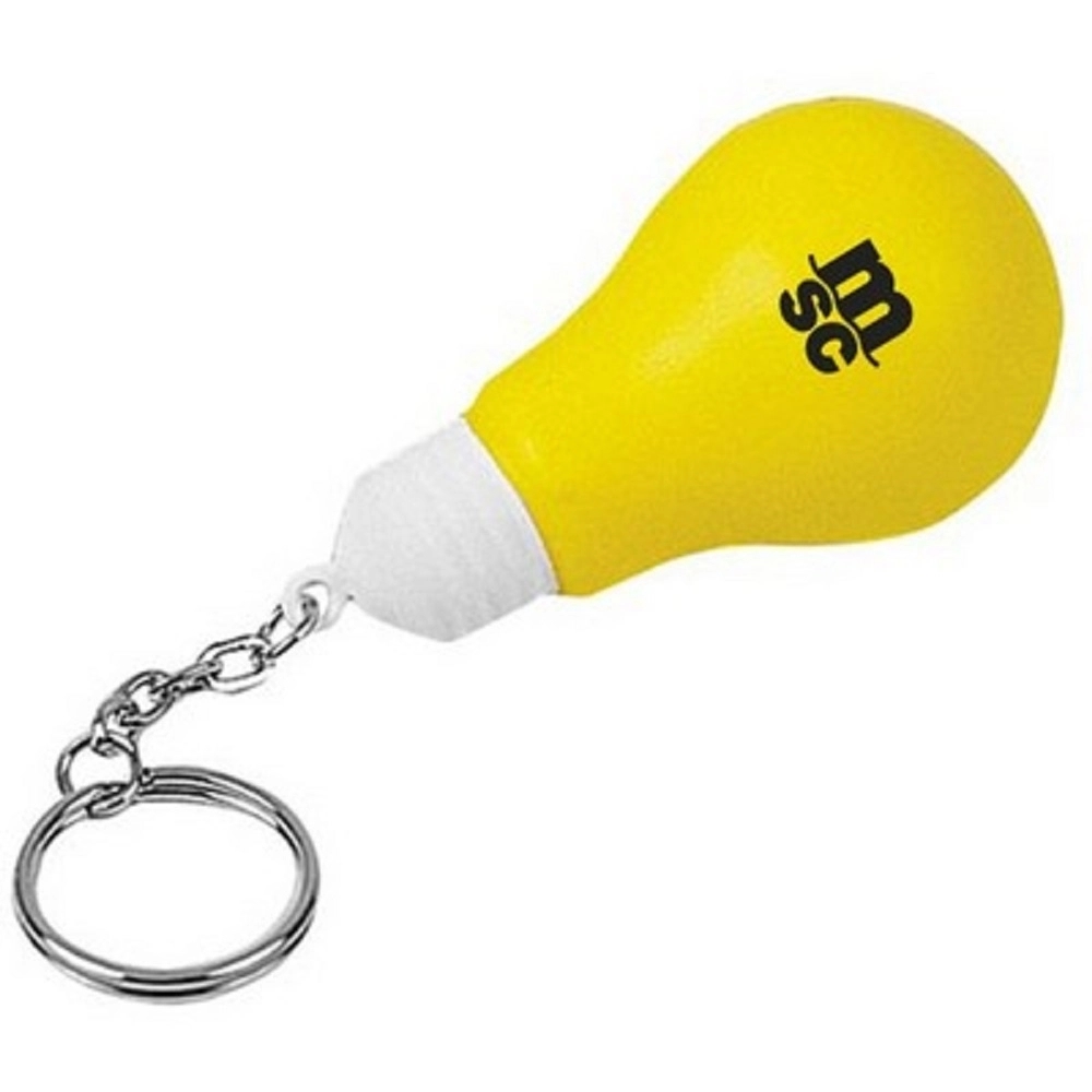 Lightbulb Stress Reliever Key Chain 2