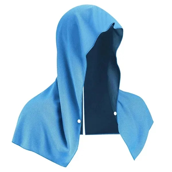 Cooling Hooded Towel with Quick-Dry Beach Cover-Up 10