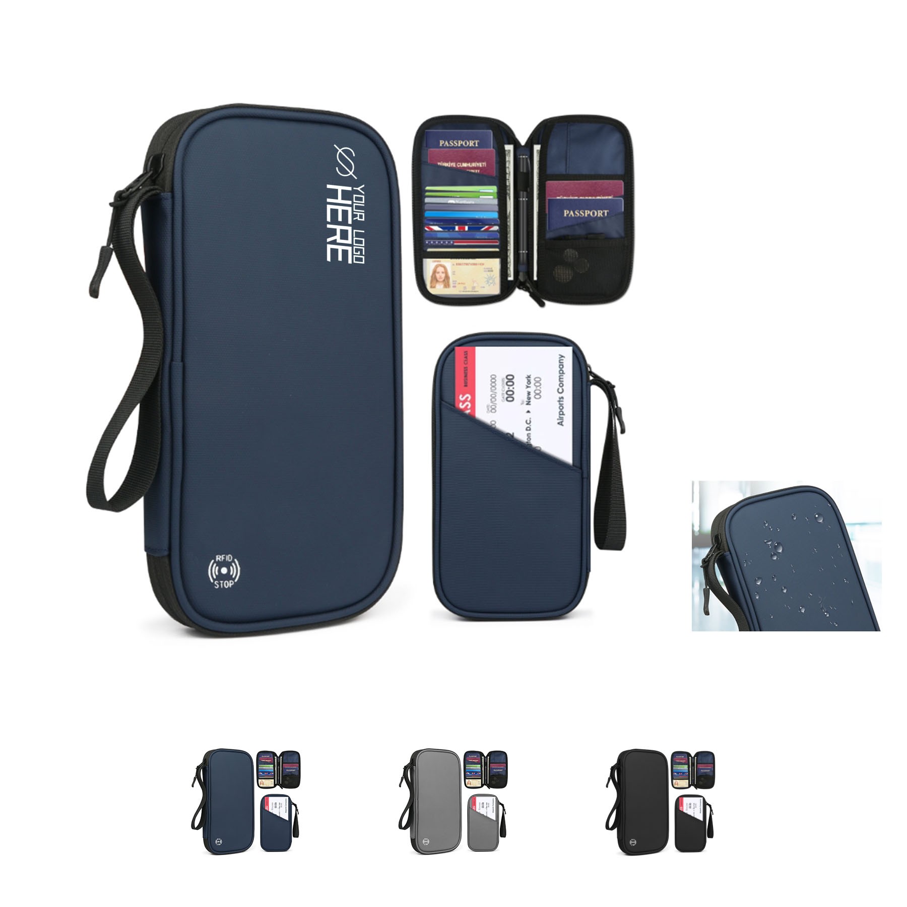 Multifunctional Passport Bag