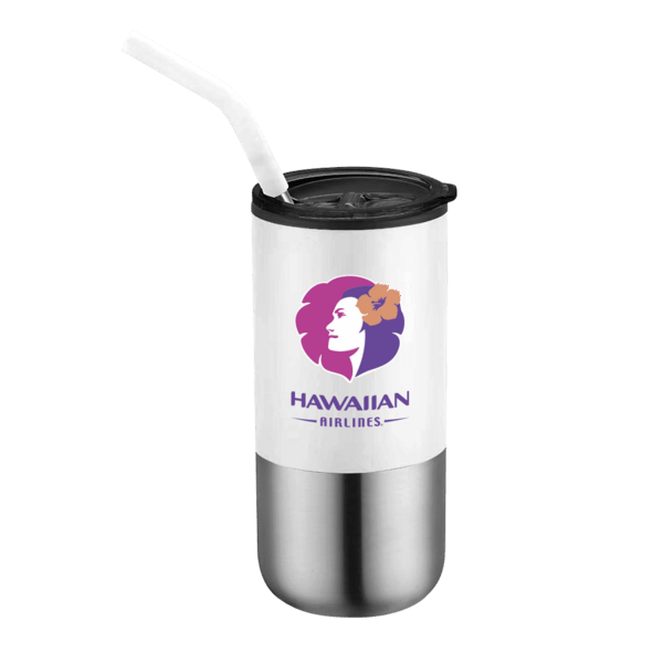 Destin 16oz Double Wall Tumbler w Straw 39