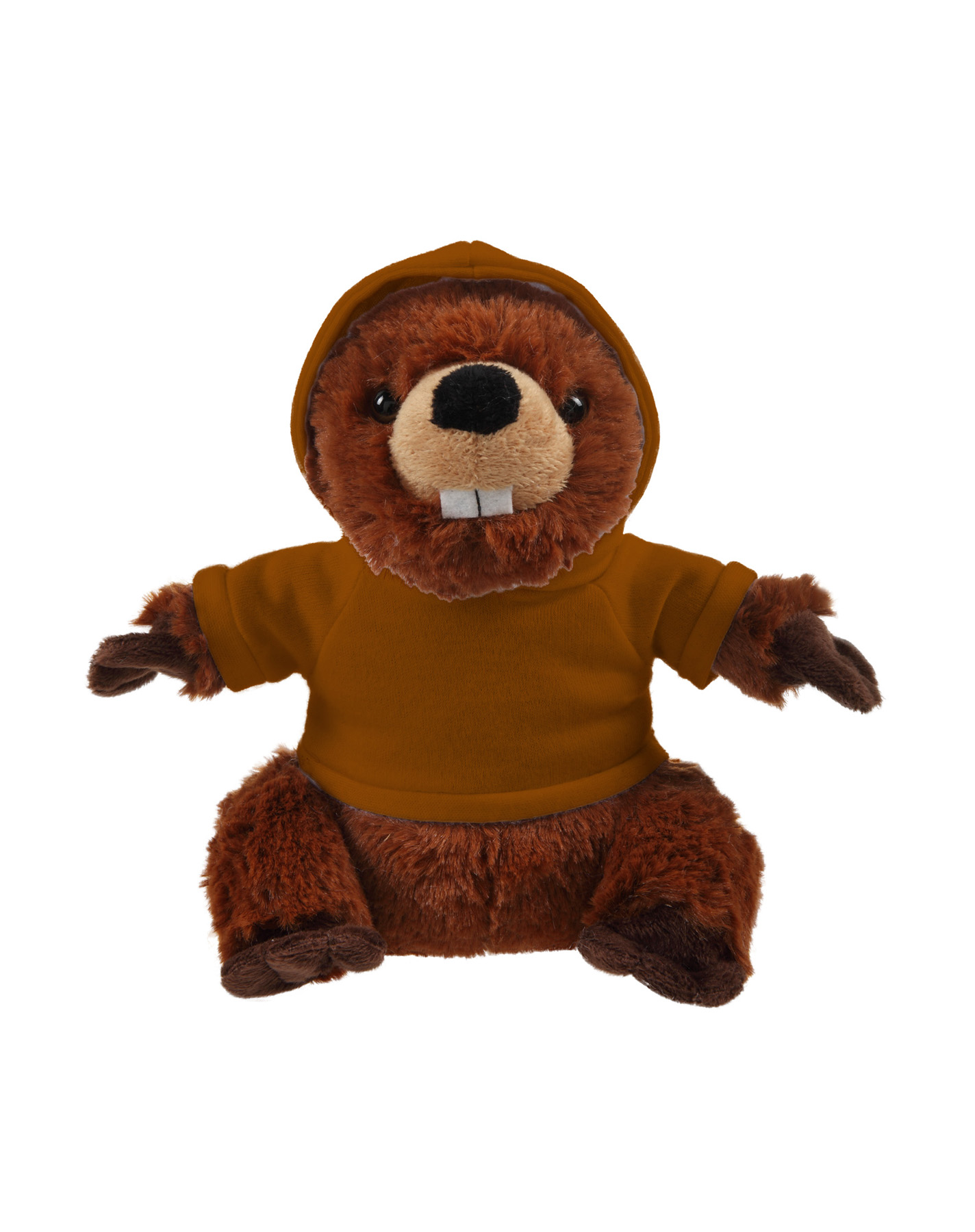 Soft Plush Standing Beaver with Hoodie 15