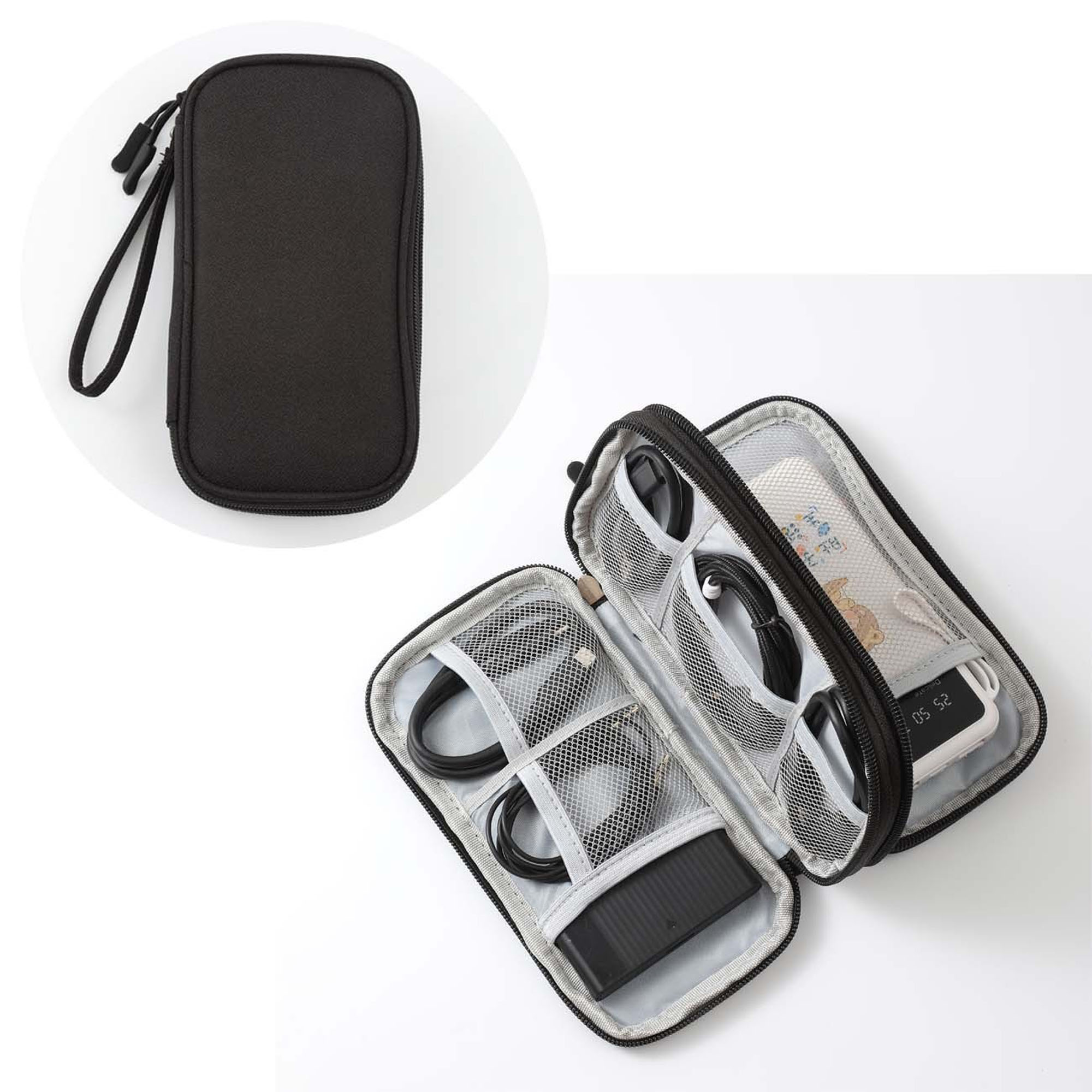 Waterproof Double-Layer Electronic Organizer for Travel Accessories 2