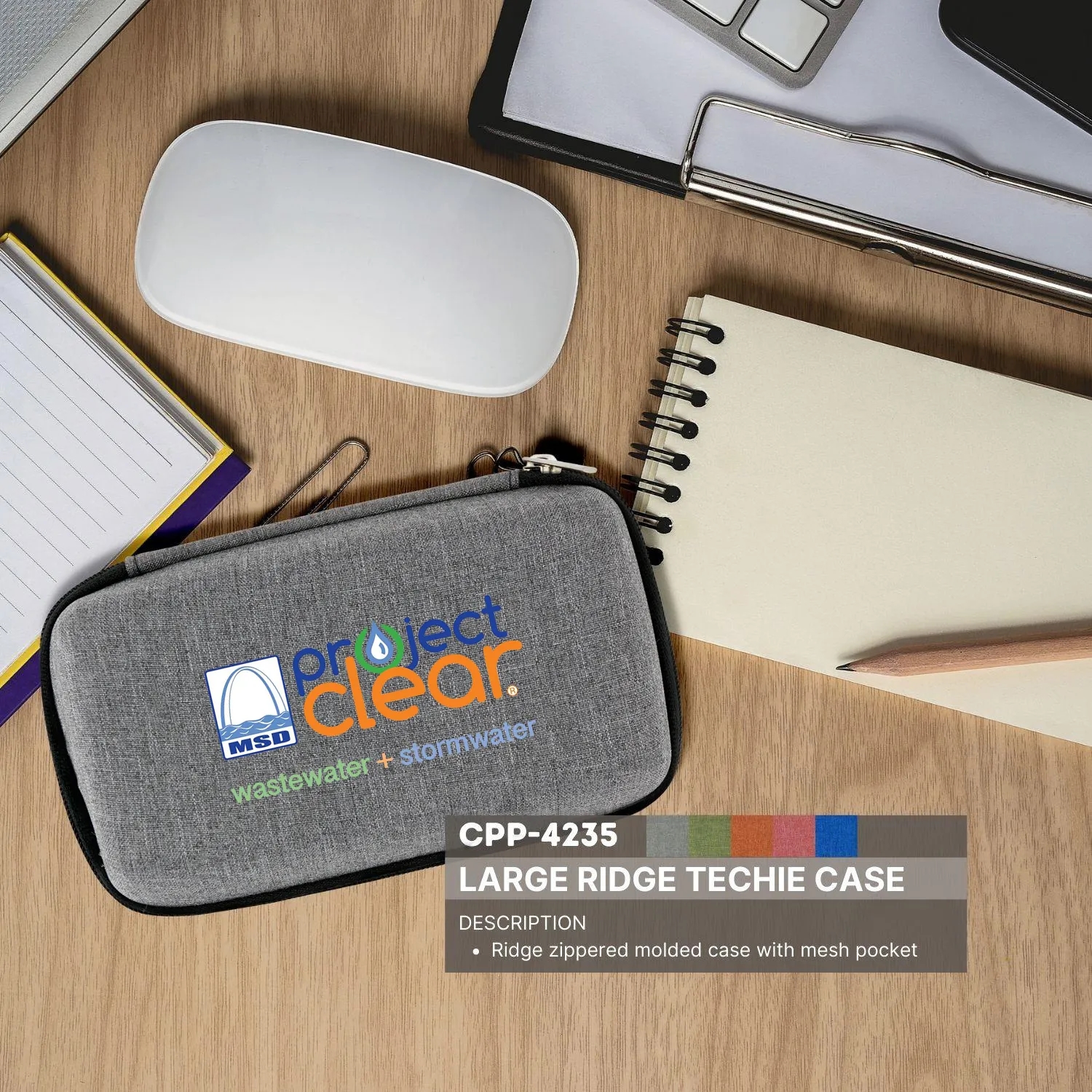 Large Ridge Techie Case 12